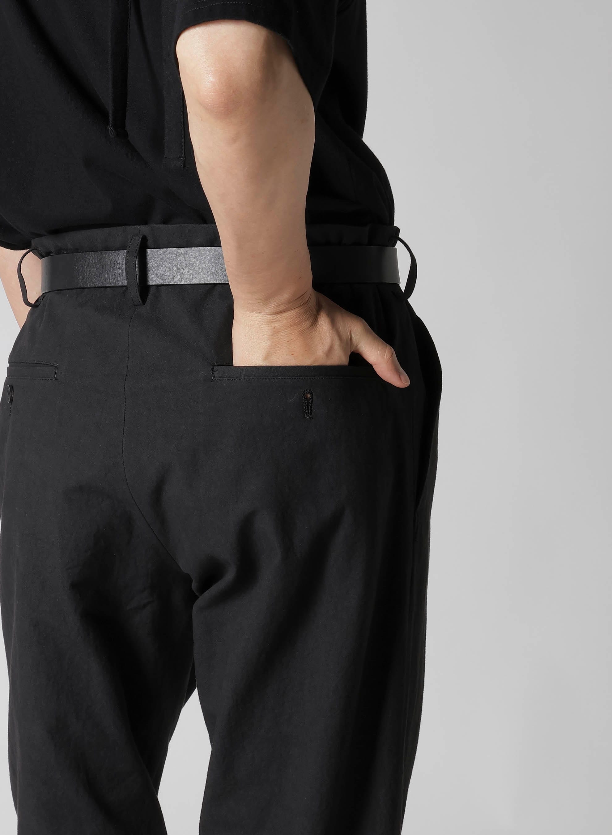 C/ZAZA CLOTH BELTED HEM PANTS