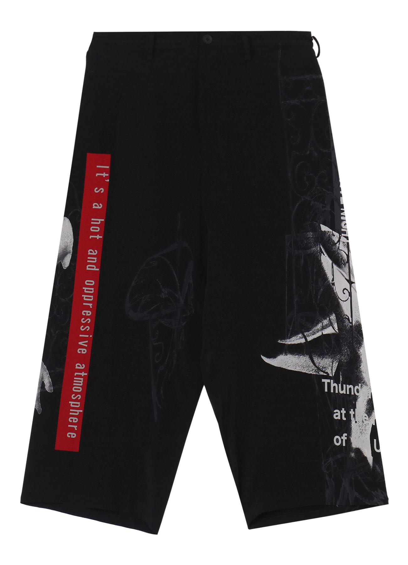 【1/11 10:00 Release】UNIVERSE MESSAGE PRINT PANTS