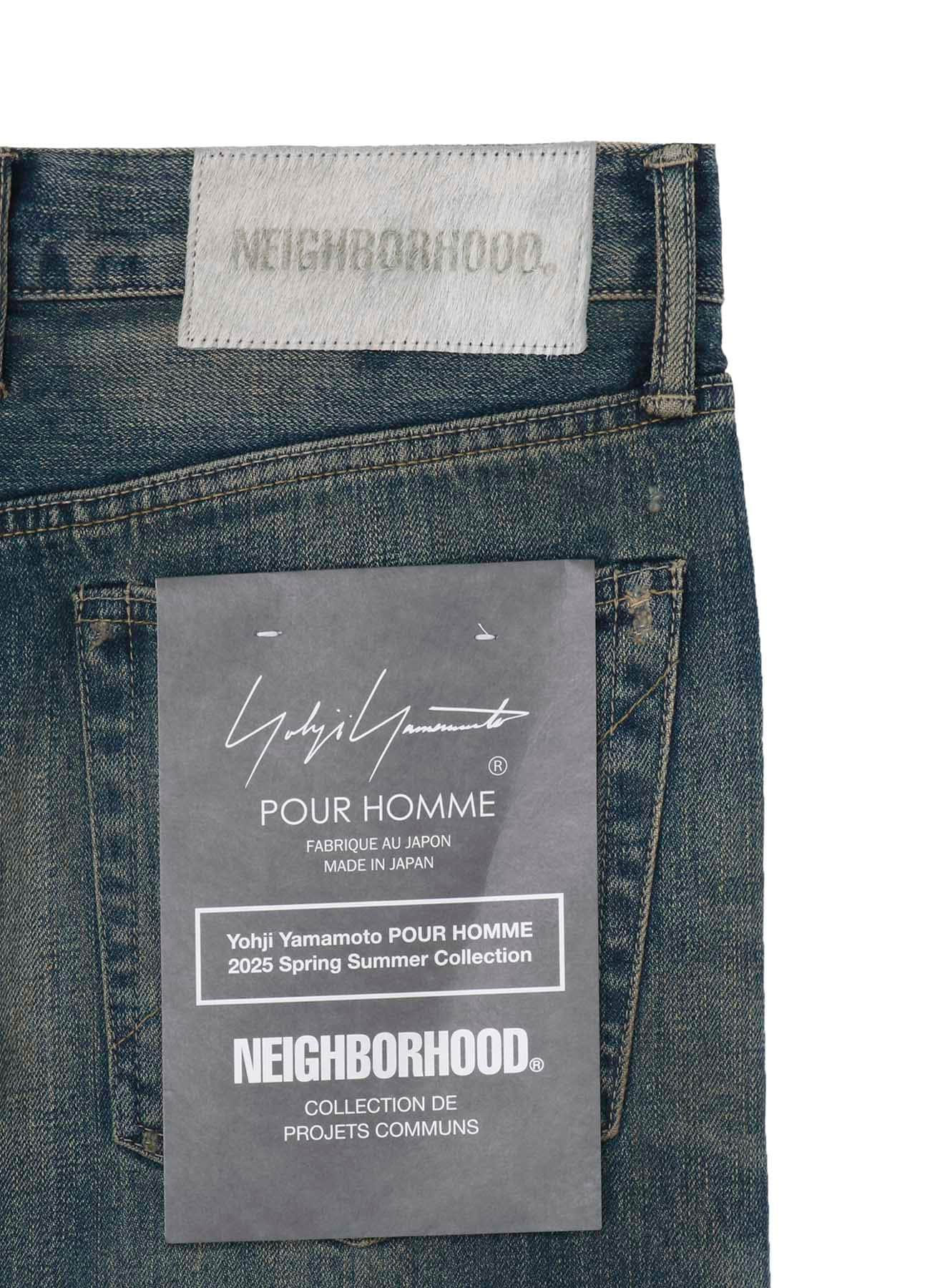 Yohji Yamamoto x NEIGHBORHOOD SAVAGE DENIM DP BASIC PANTS