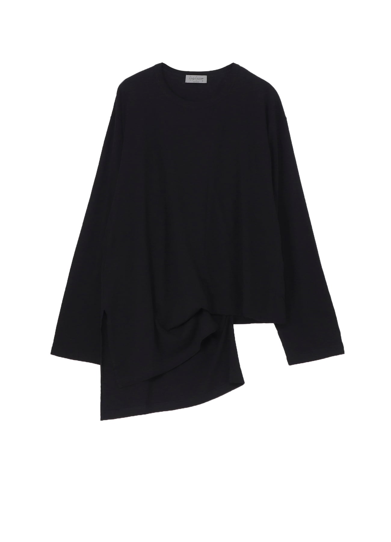 【4/23 10:00 Release】DIORAMA JERSEY ASYMMETRY HEM LONG SLEEVE T