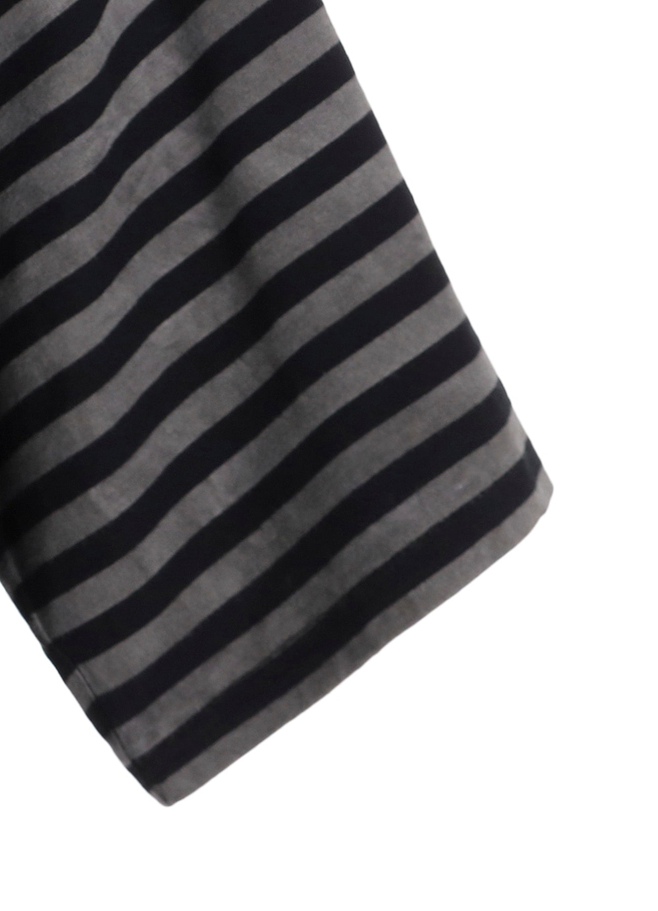 40/2 JERSEY BORDER UNEVEN  ROUND NECK T
