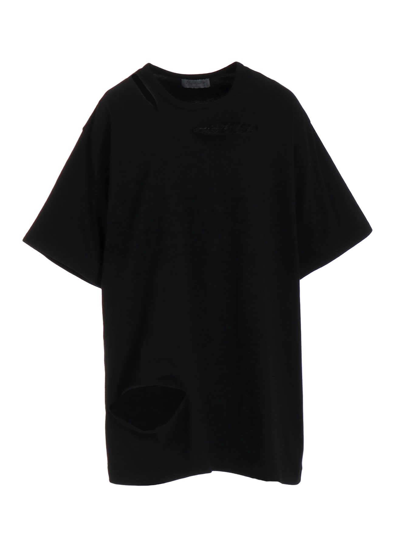 COMBED SINGLE JERSEY SLIT DETAIL S SLEEVE T