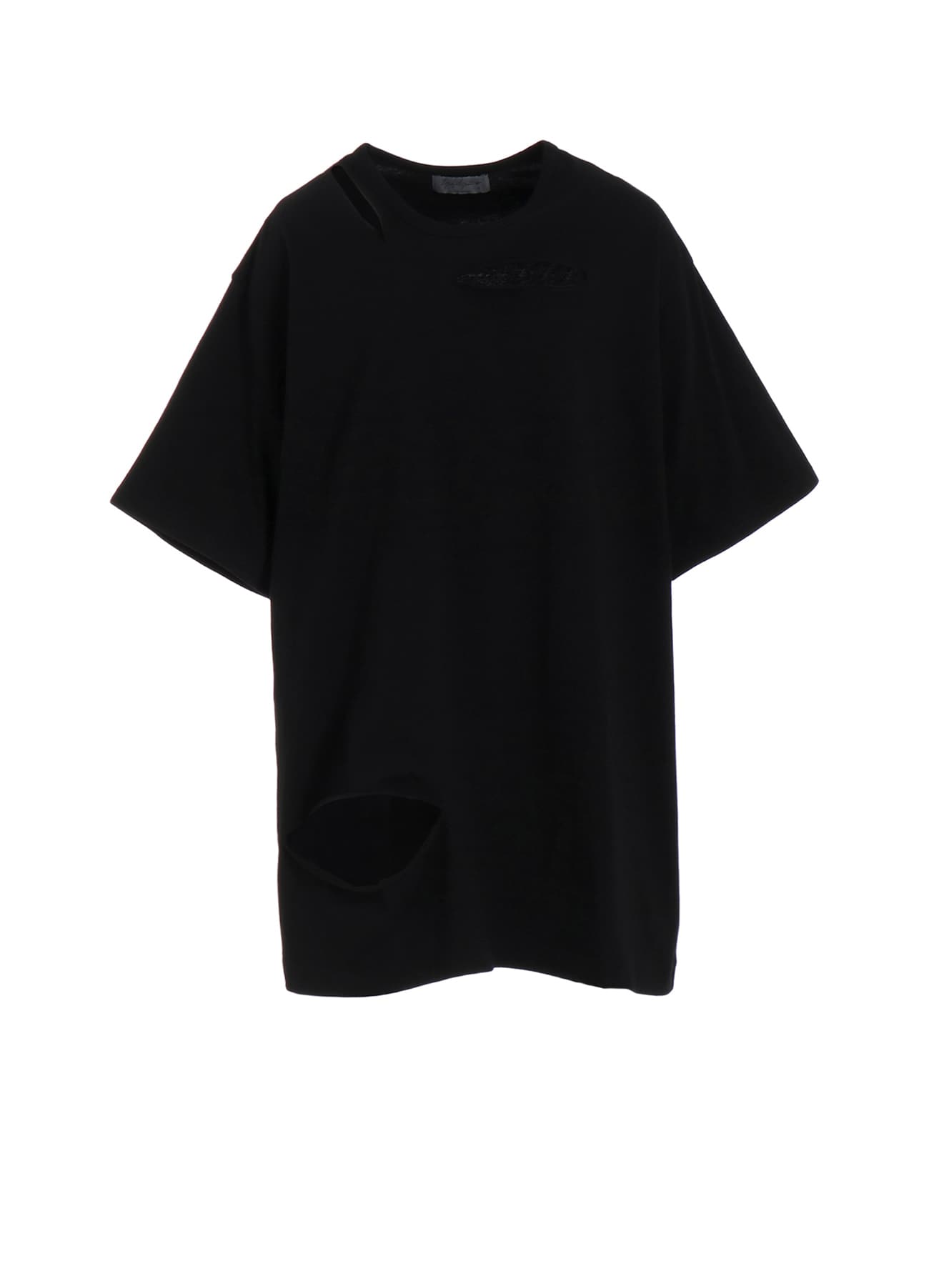 COMBED SINGLE JERSEY SLIT DETAIL S SLEEVE T