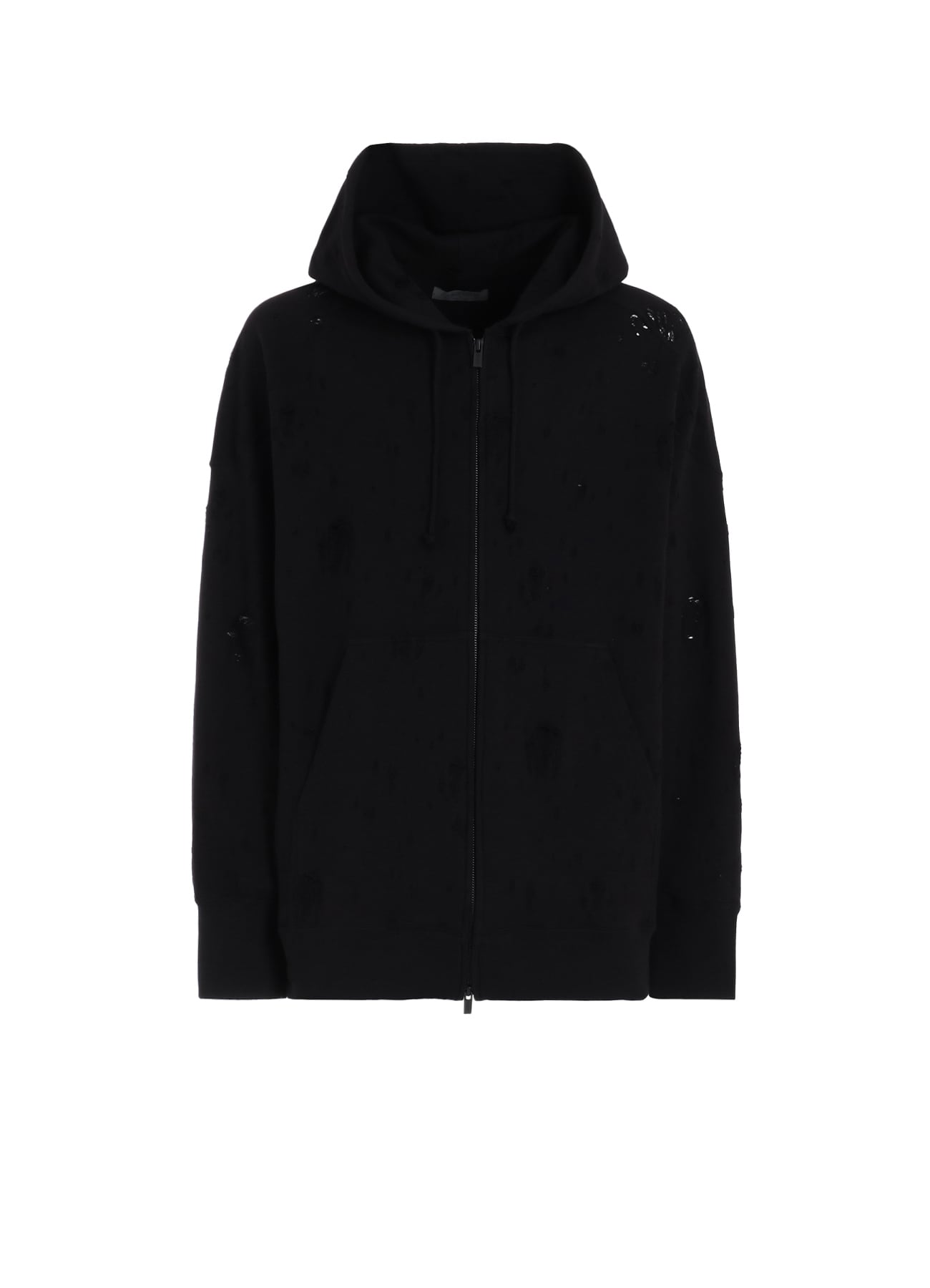 DAMAGED LINING YOKE HOODIE