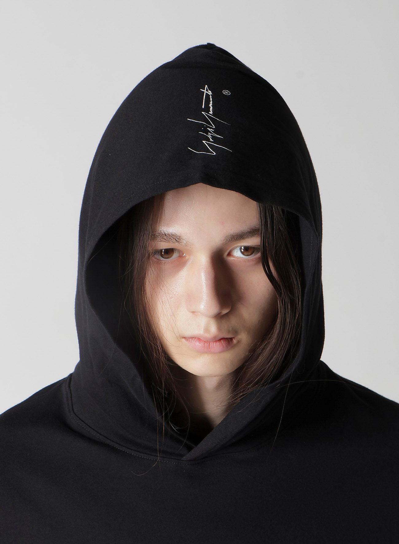 30/- PLAIN STITCH HOOD SIGNATURE PRINT HOODIE