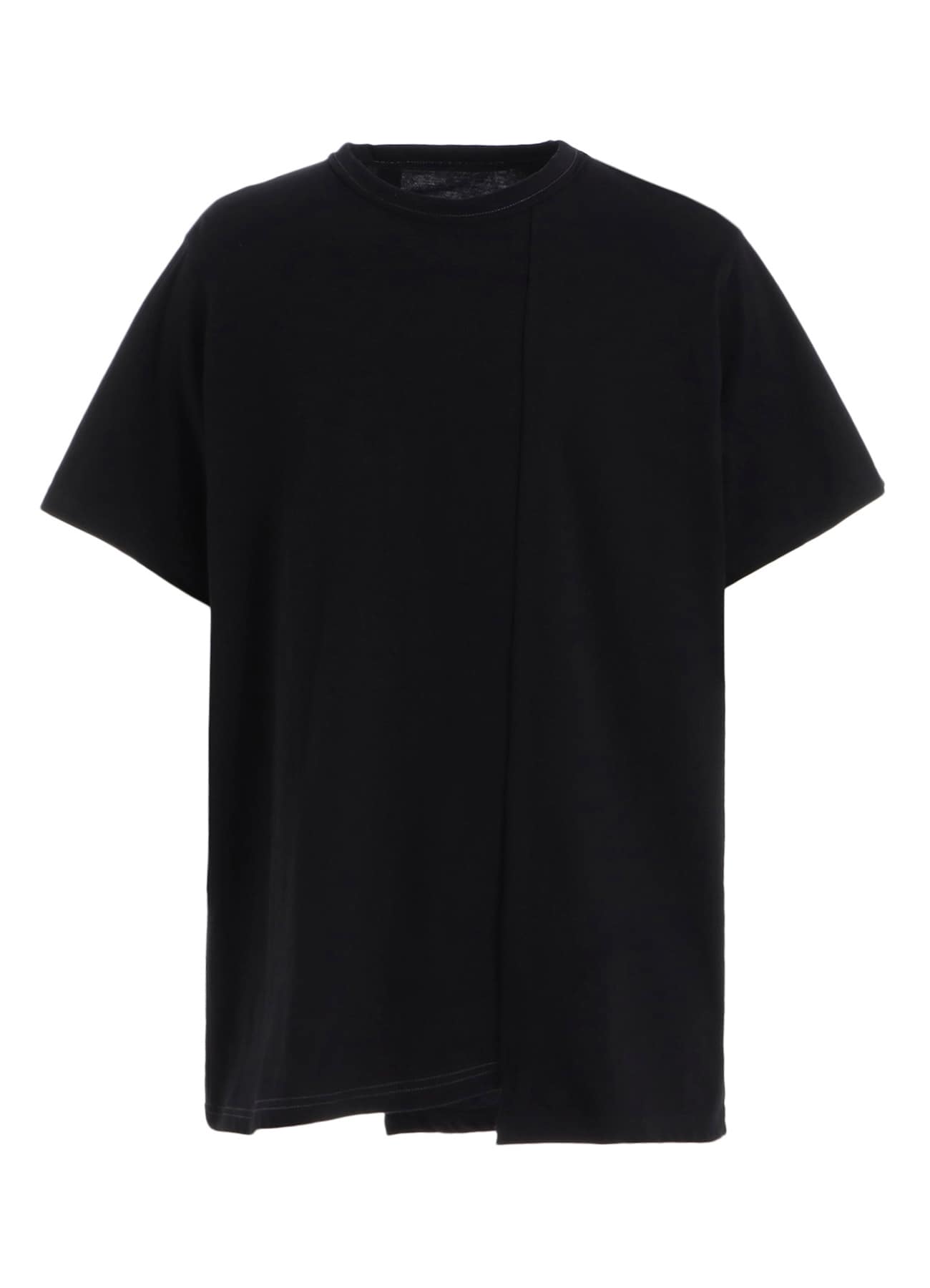 30/- COMBED SINGLE JERSEY ST PANELED SLIT T