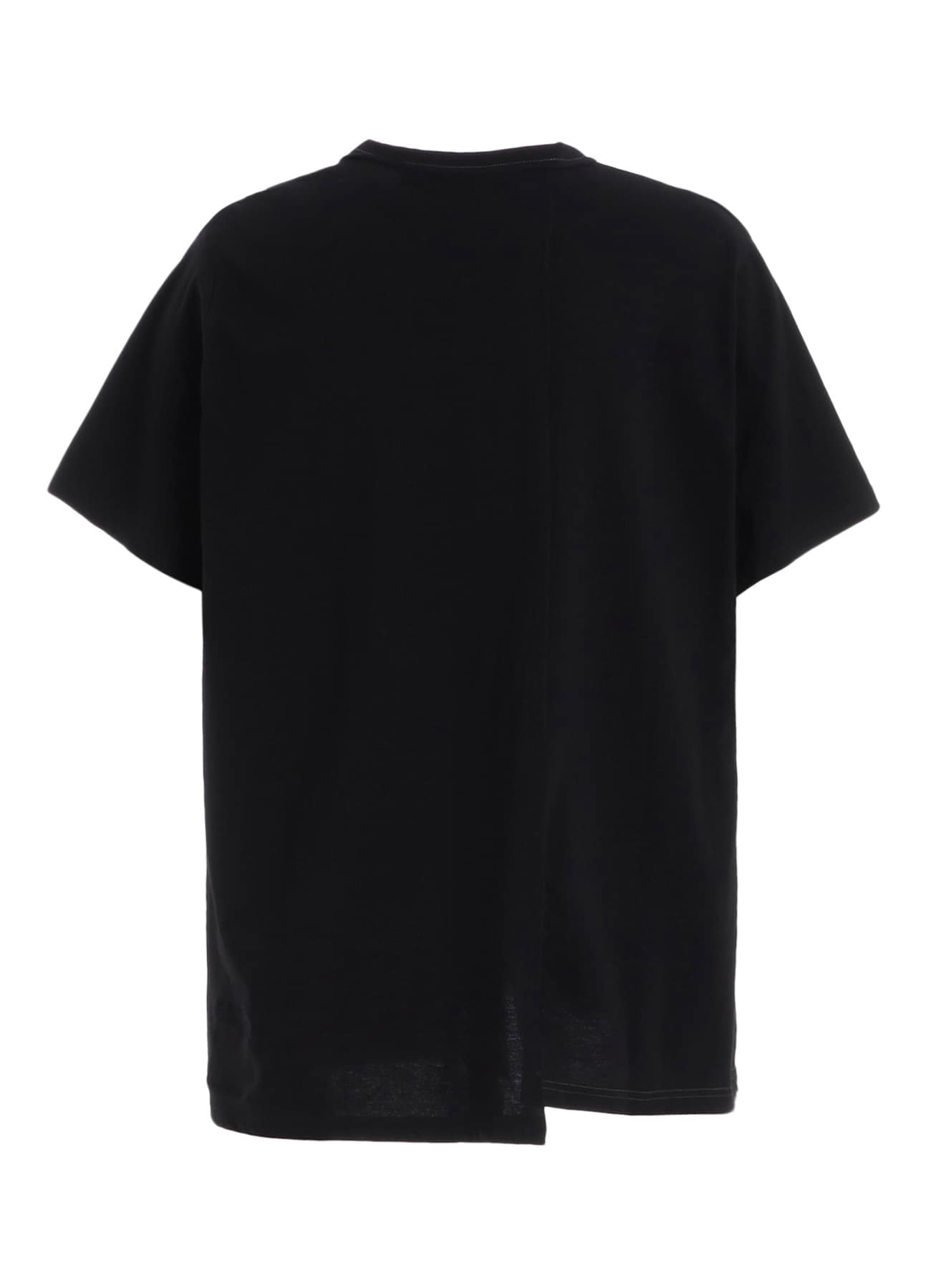 30/- COMBED SINGLE JERSEY ST PANELED SLIT T