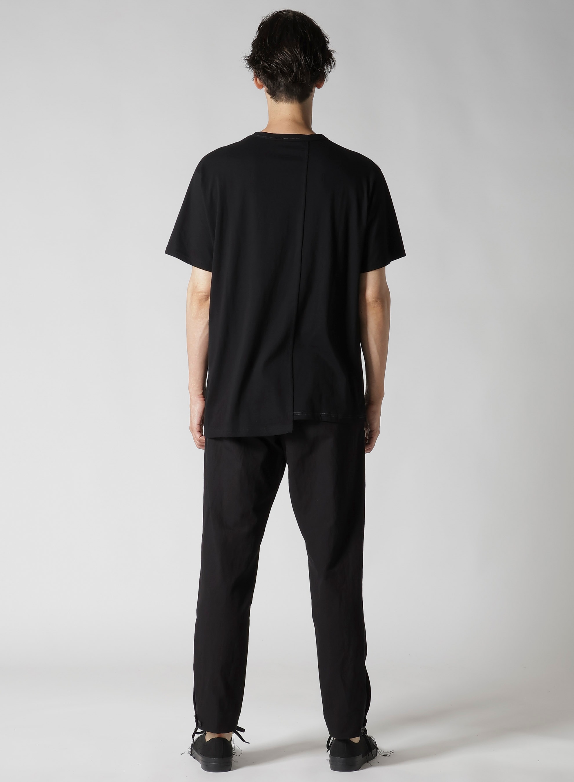 30/- COMBED SINGLE JERSEY ST PANELED SLIT T