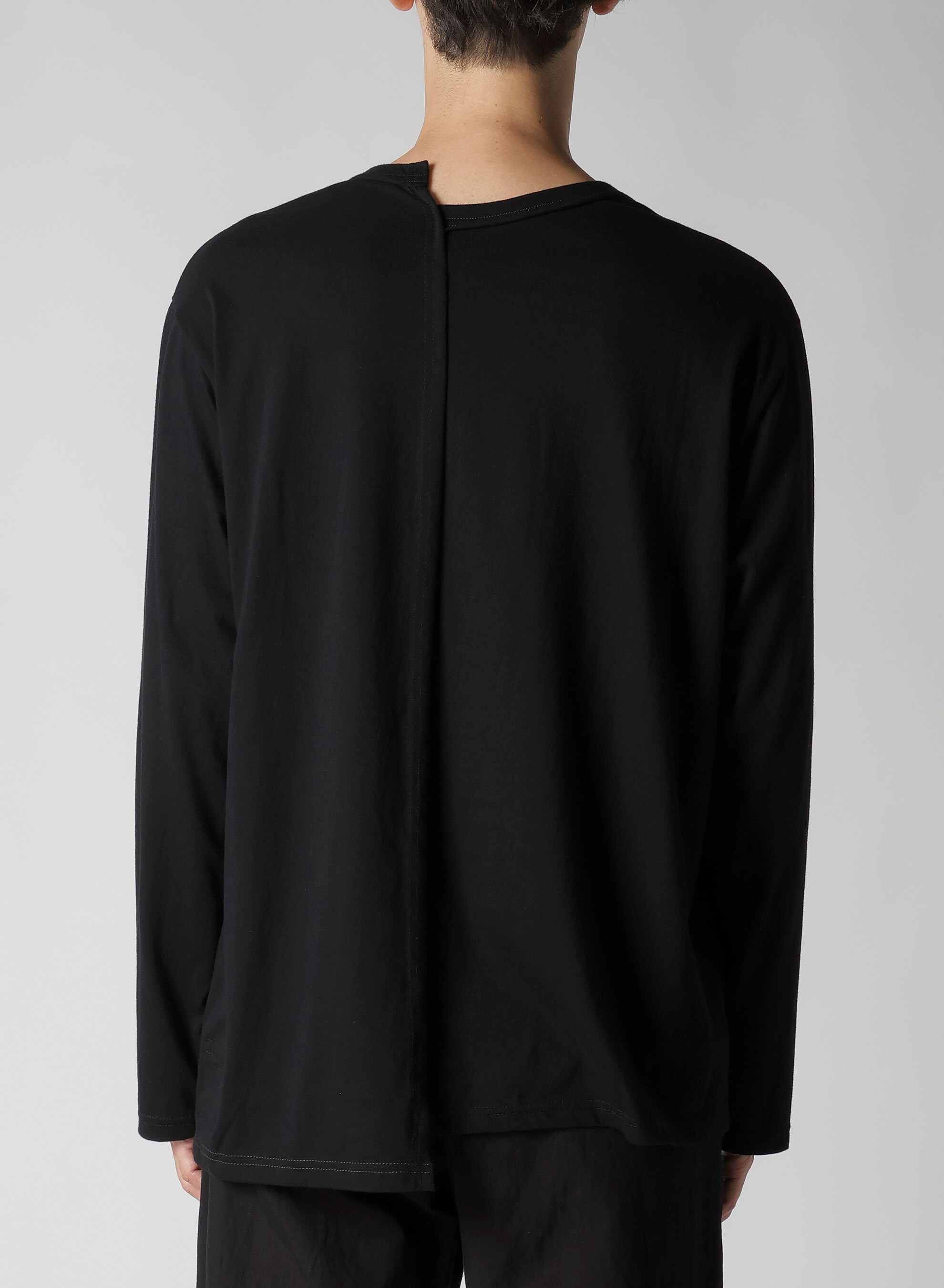 30/- COMBED SINGLE JERSEY ST PANELED SLIT T