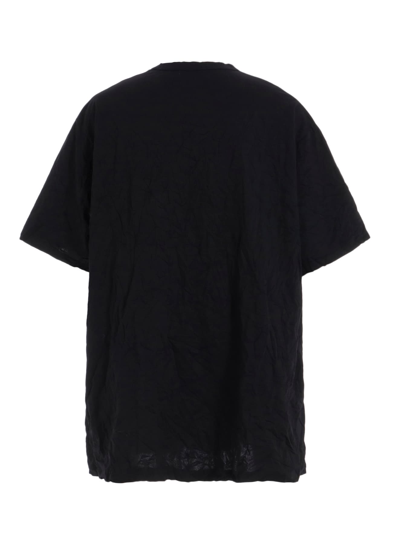 WRINKLED STRIPE JQ ROUND NECK T