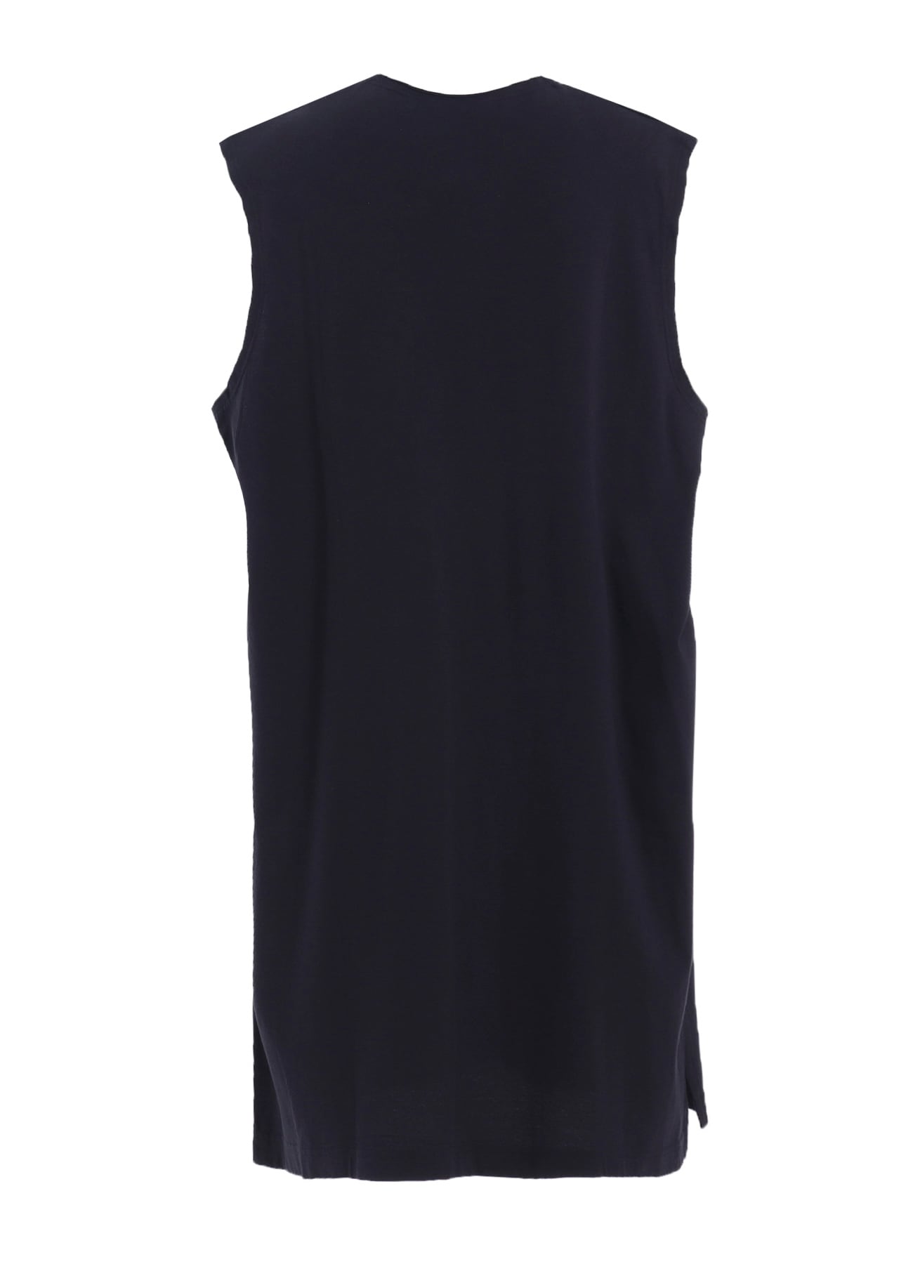 COMBED SINGLE JERSEY SINGLE BUTTON TANK TOP