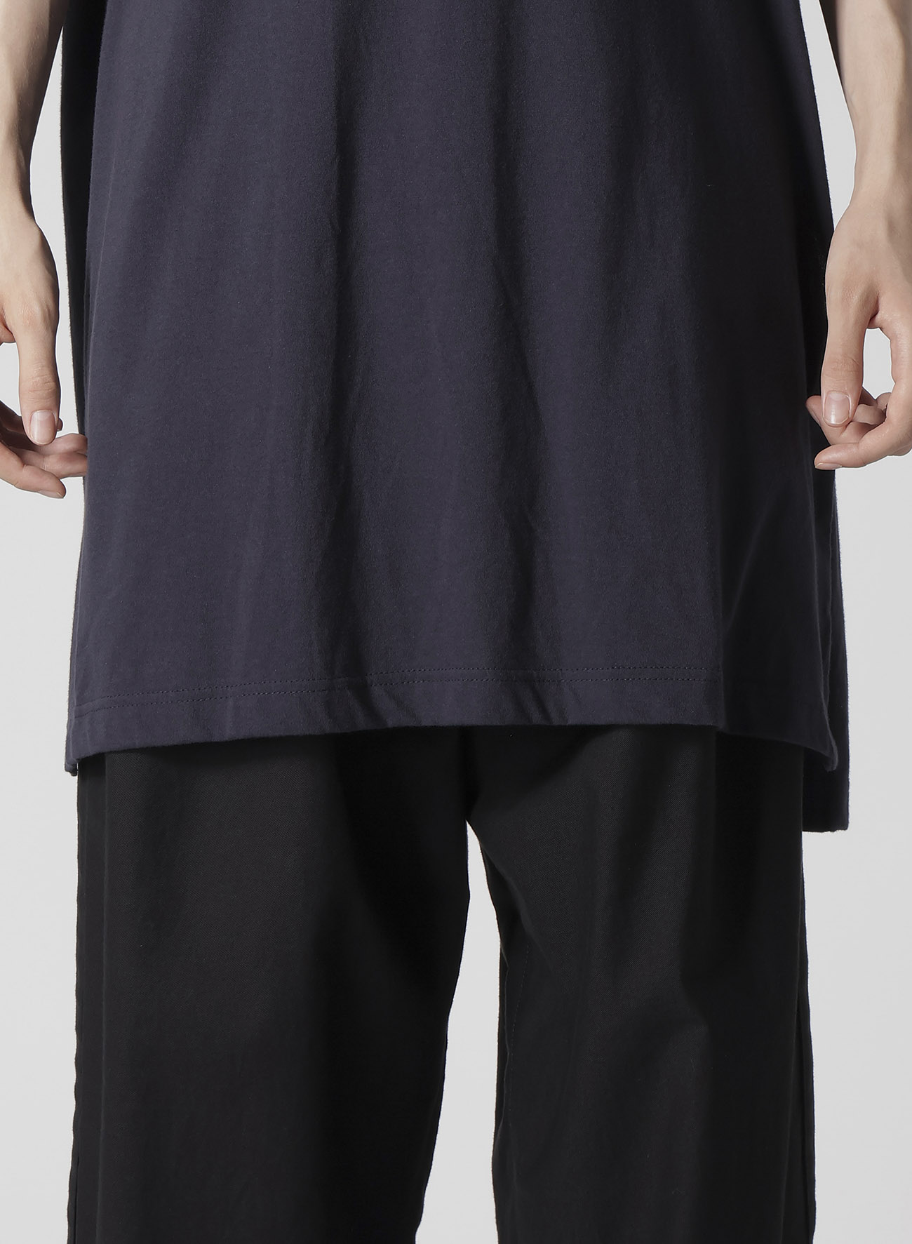 COMBED SINGLE JERSEY SINGLE BUTTON TANK TOP