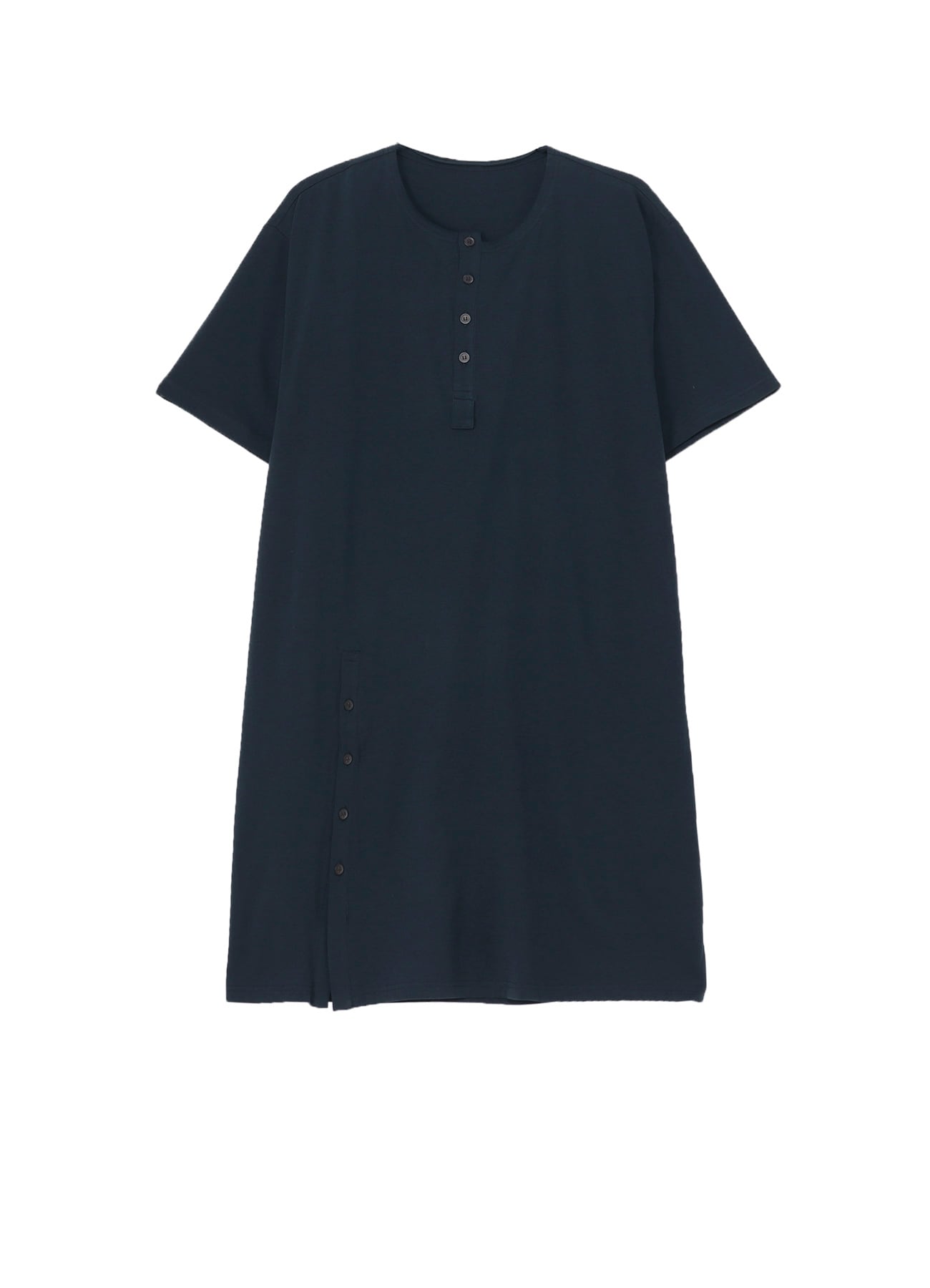 【4/23 10:00 Release】COMBED JERSEY HENRY NECK SHORT SLEEVE T