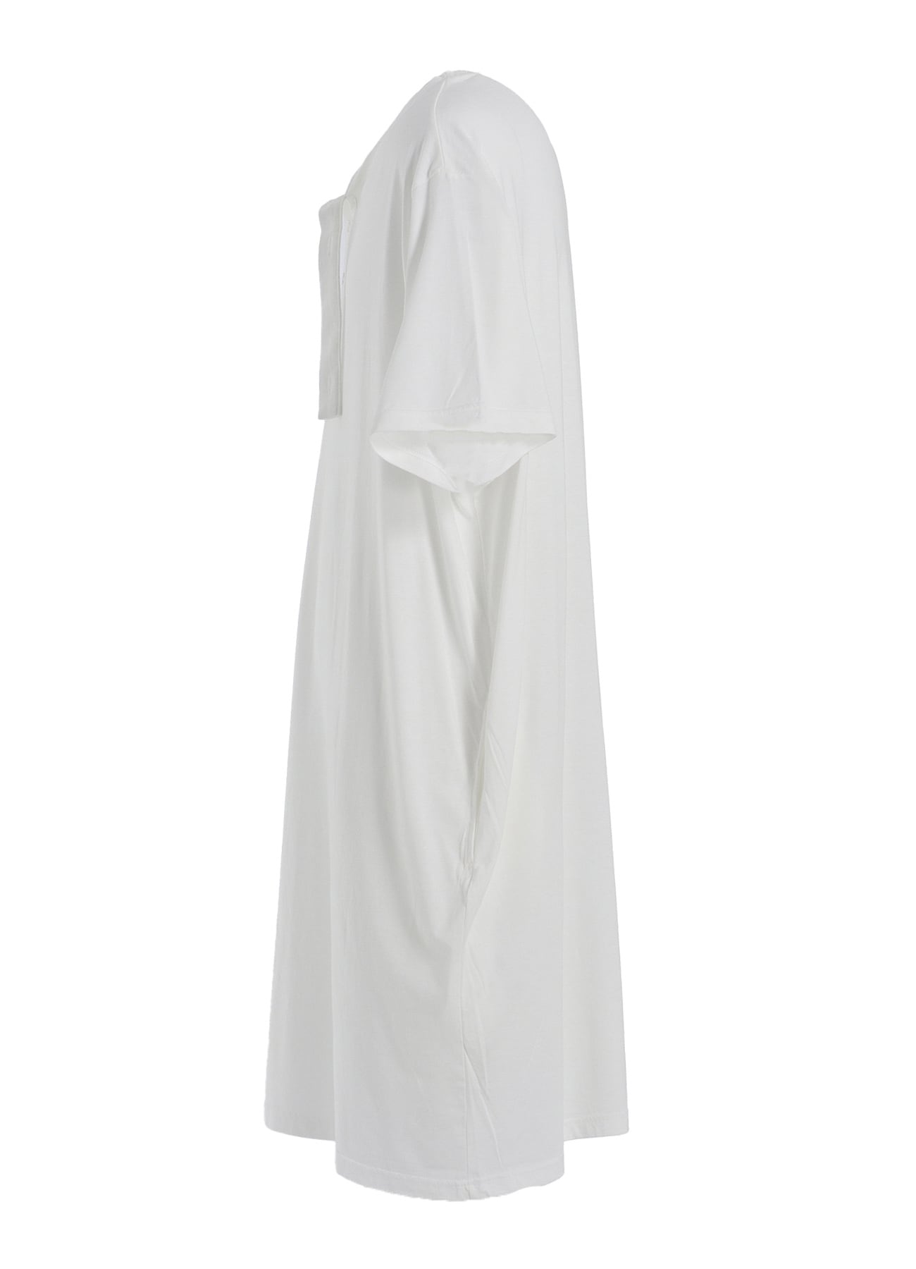 COTTON MODAL JERSEY HENRY NECK SS T