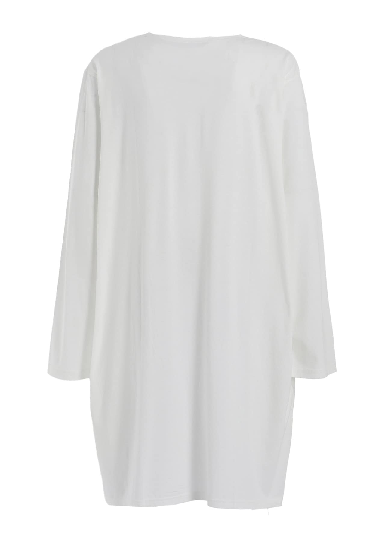 COTTON MODAL JERSEY HENRY NECK LS T