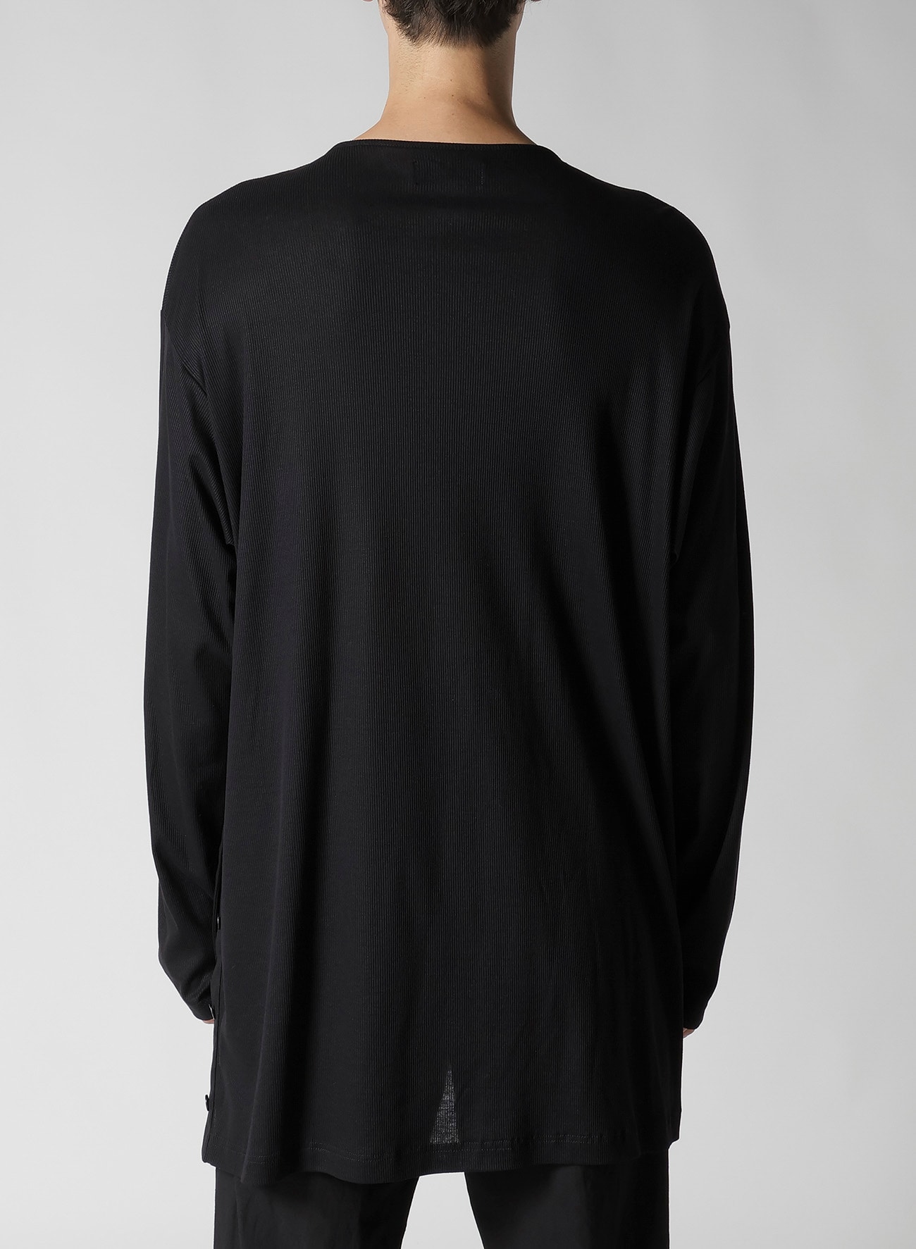 Ly/C MVS SPIRAL HENRY NECK LS T