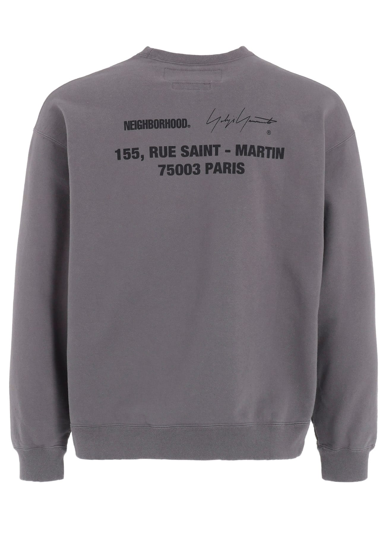 Yohji Yamamoto x NEIGHBORHOOD SWEAT SHIRT LS