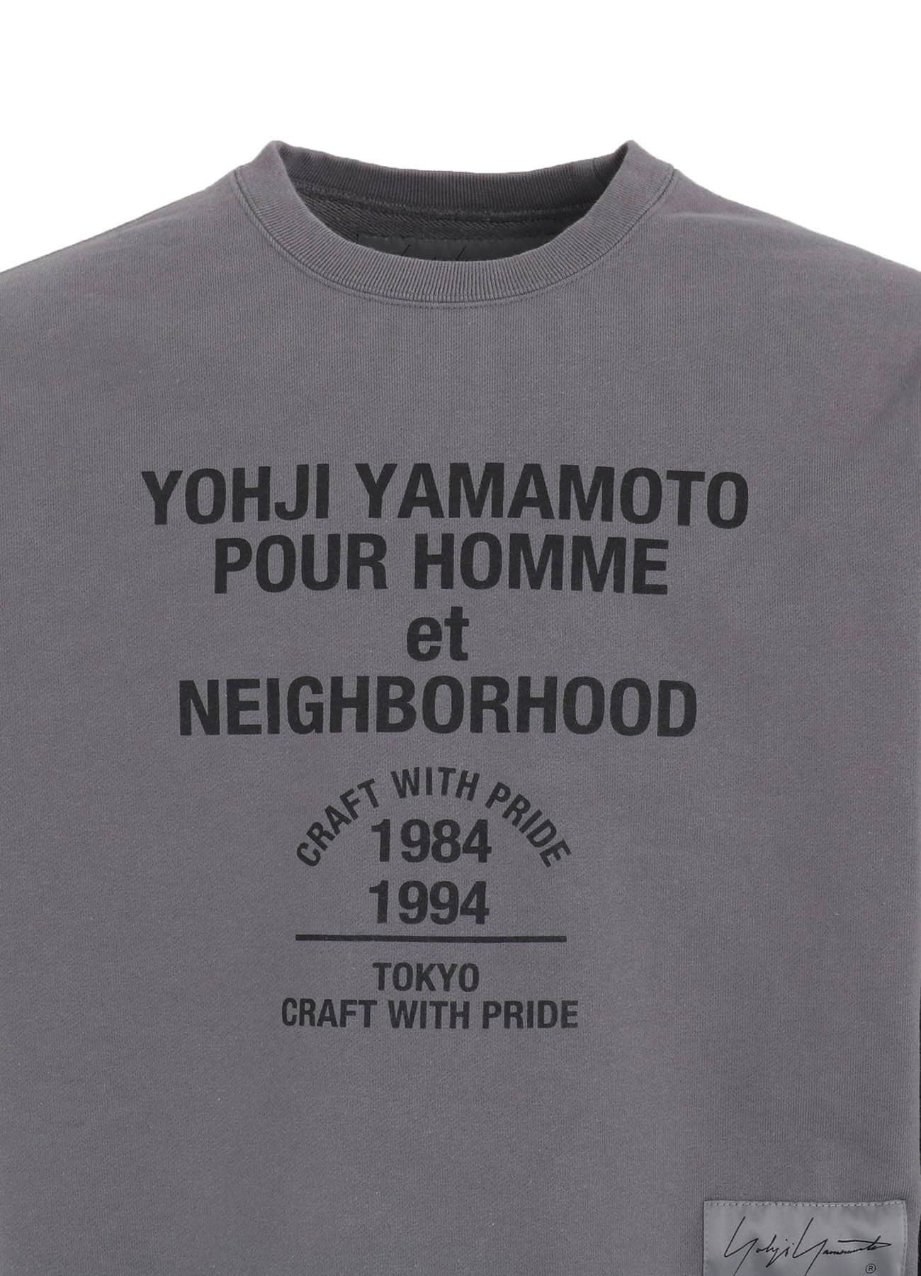 Yohji Yamamoto x NEIGHBORHOOD SWEAT SHIRT LS