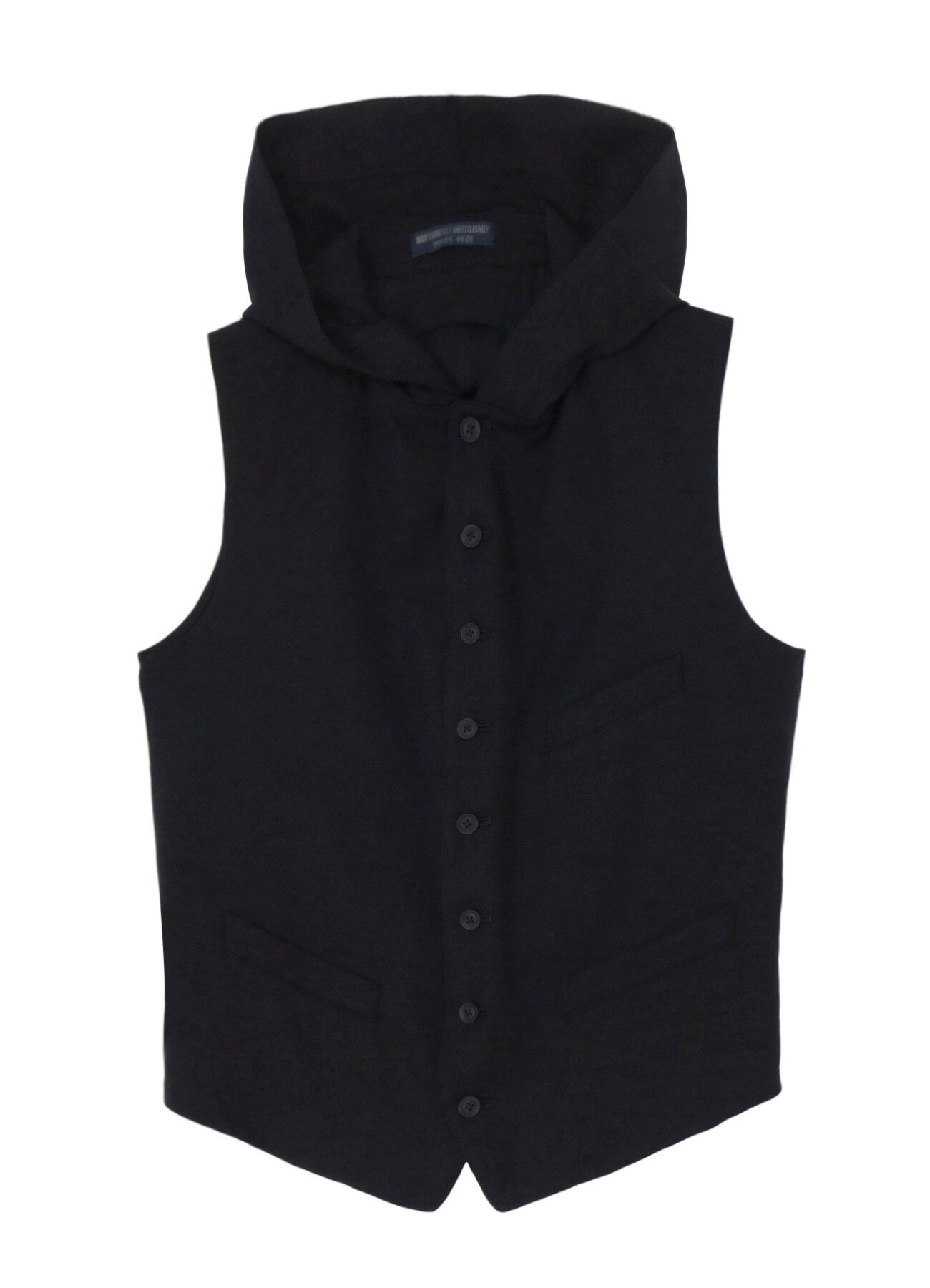 REGULATION CELLULOSE GABARDINE FOODED VEST