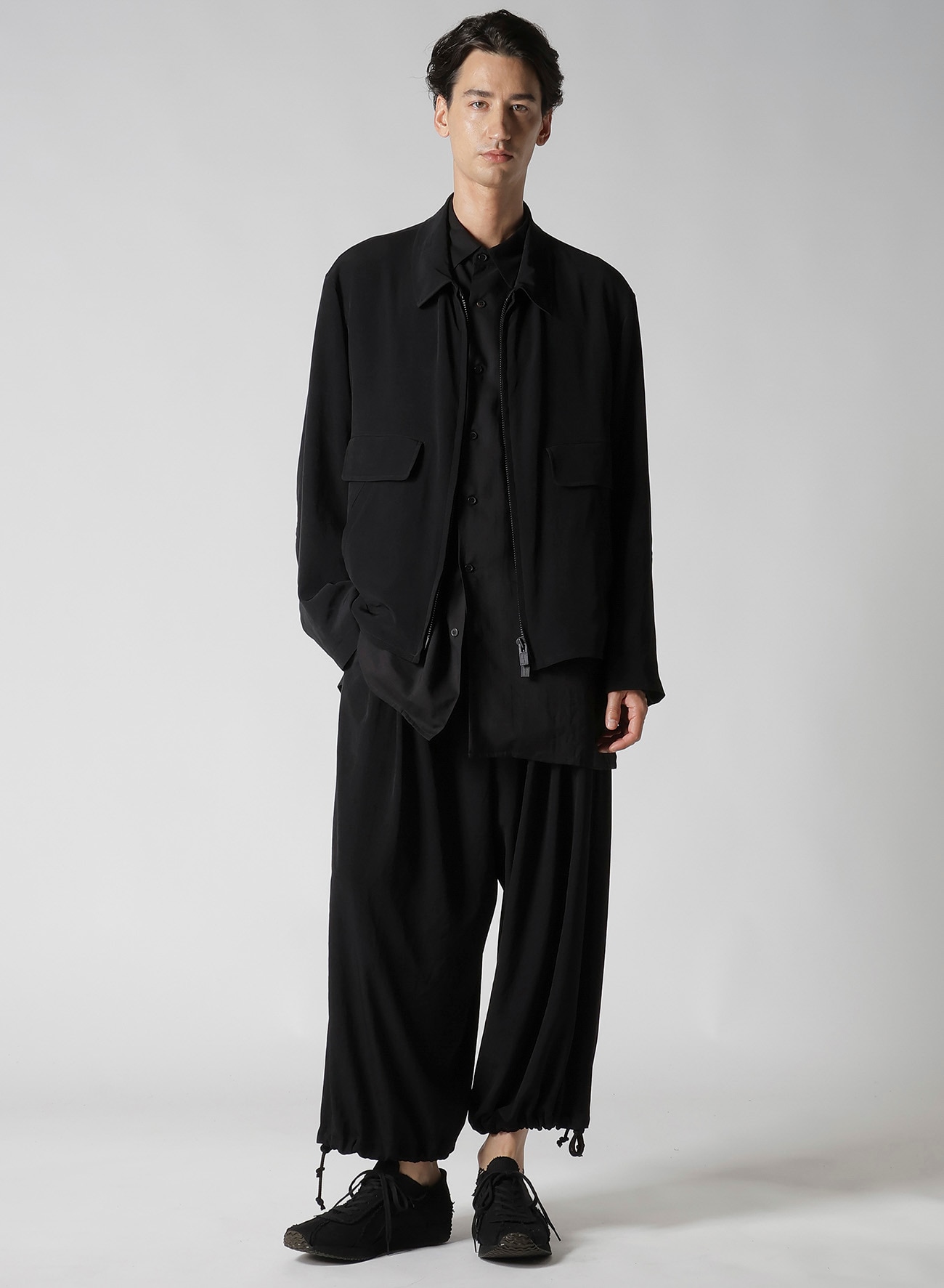 TA TUXEDO FASTENER BLOUSON