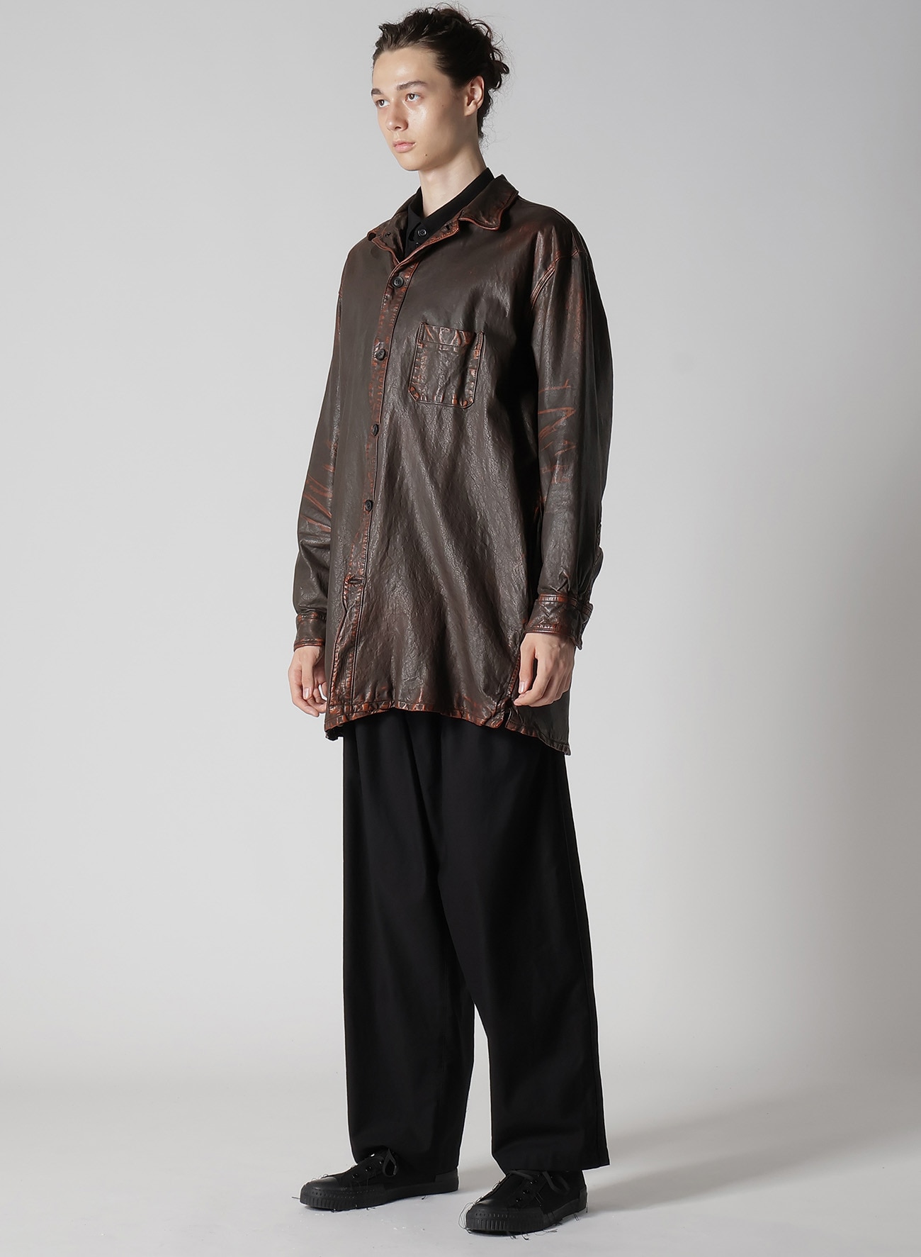 BACKLASH MIMOSA GARMENT DYED SHIRT BLOUSONS