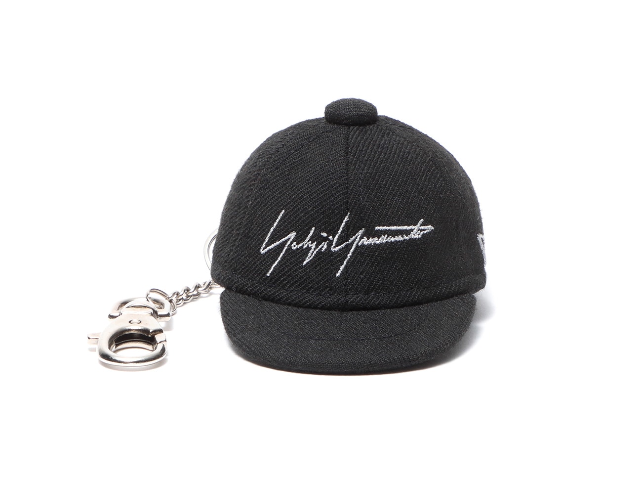 Yohji Yamamoto × New Era BLACK SERGE CAP KEYHOLDER BLACK/GRAY(FREE