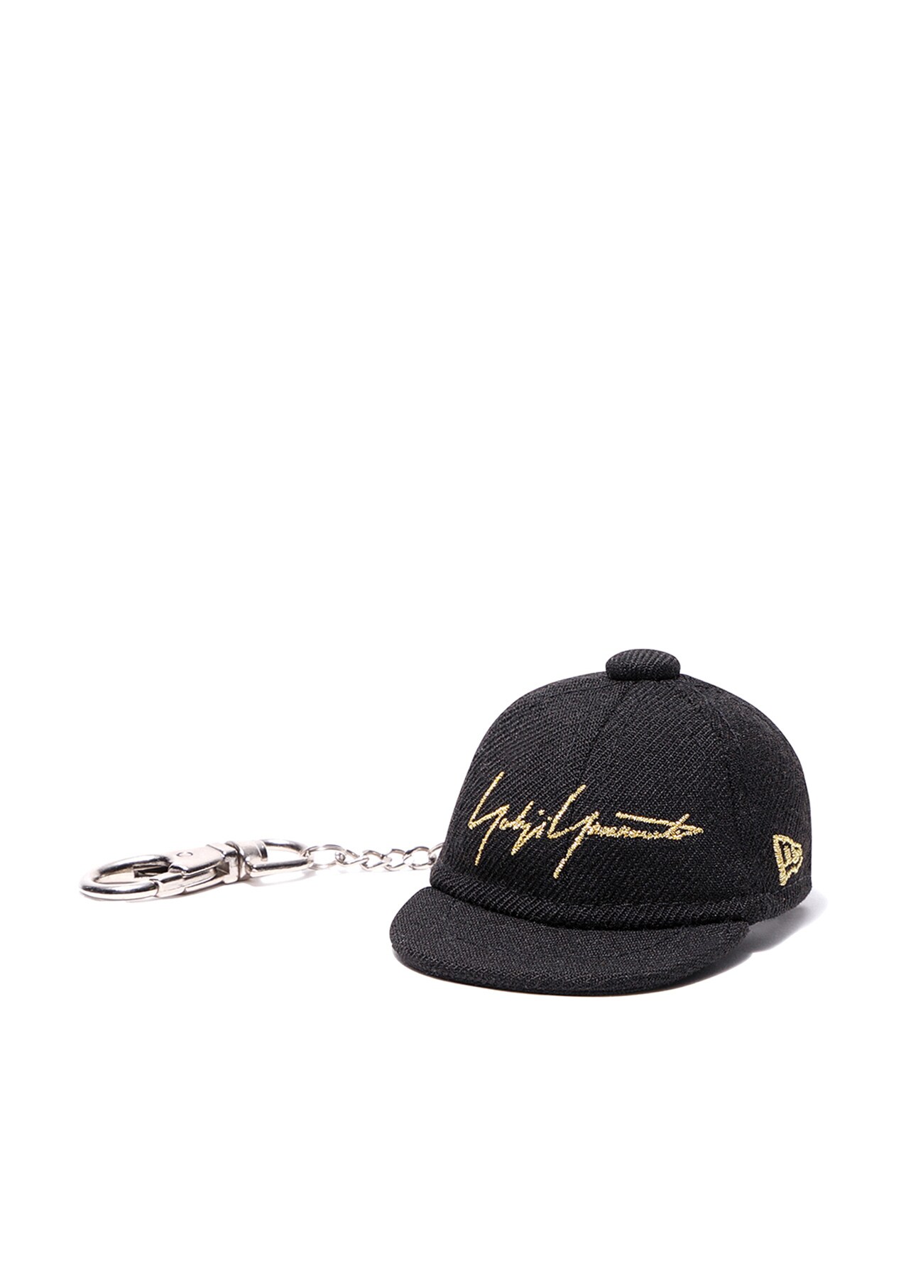 Yohji Yamamoto × New Era BLACK SERGE CAP KEYHOLDER BLACK/GOLD
