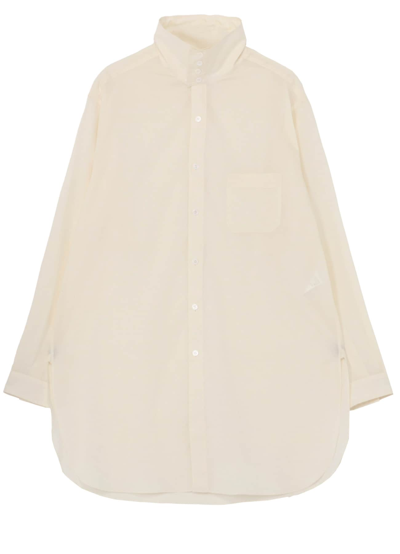 【10/12 10:00 Release】【PIECE UNIQUE/AOYAMA】C/LAWN STAND COLLAR BLOUSE