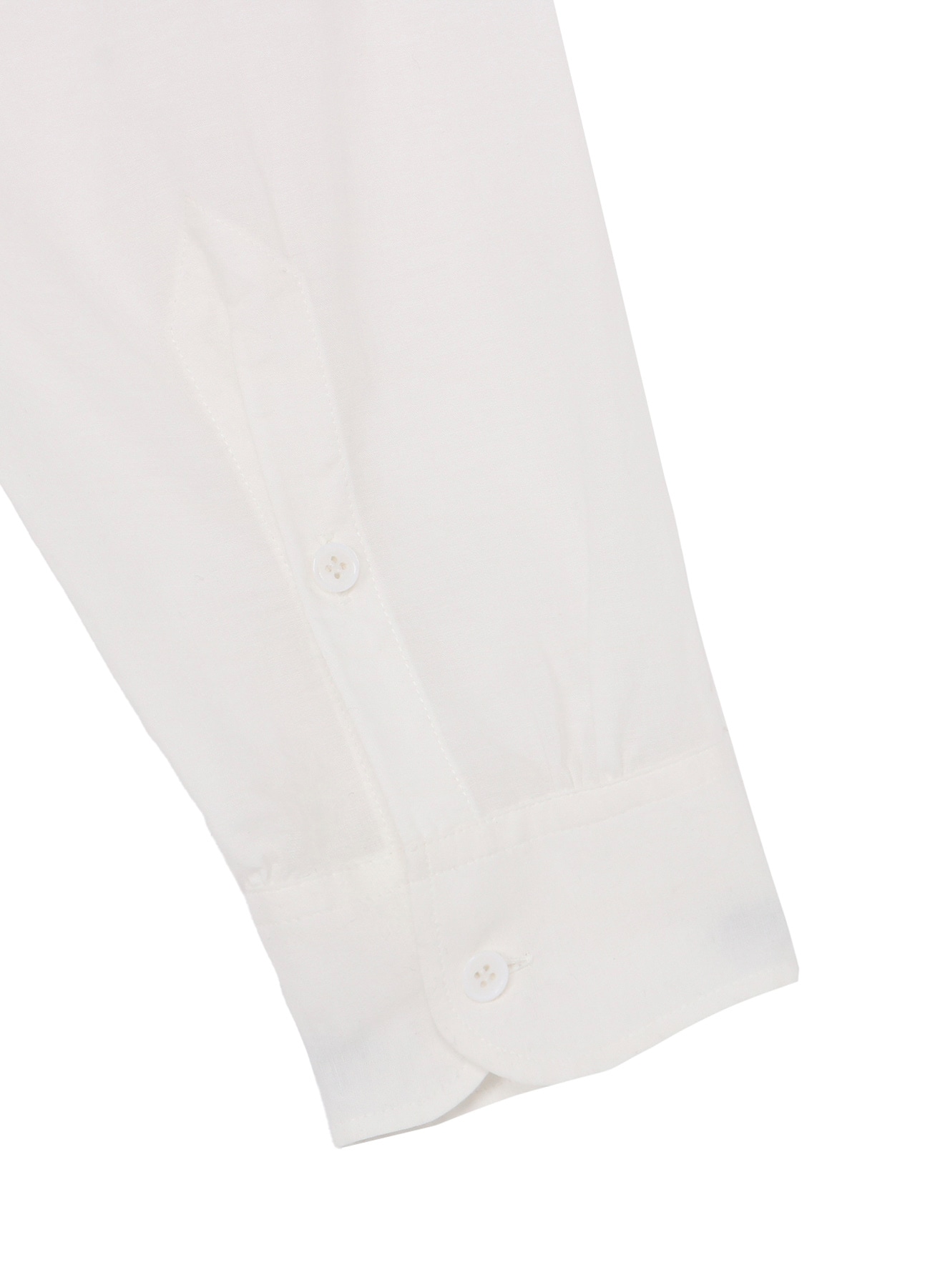 【10/12 10:00 Release】【PIECE UNIQUE/AOYAMA】C/LY LAWN WHITE KHADI DESIGNED BLOUSE