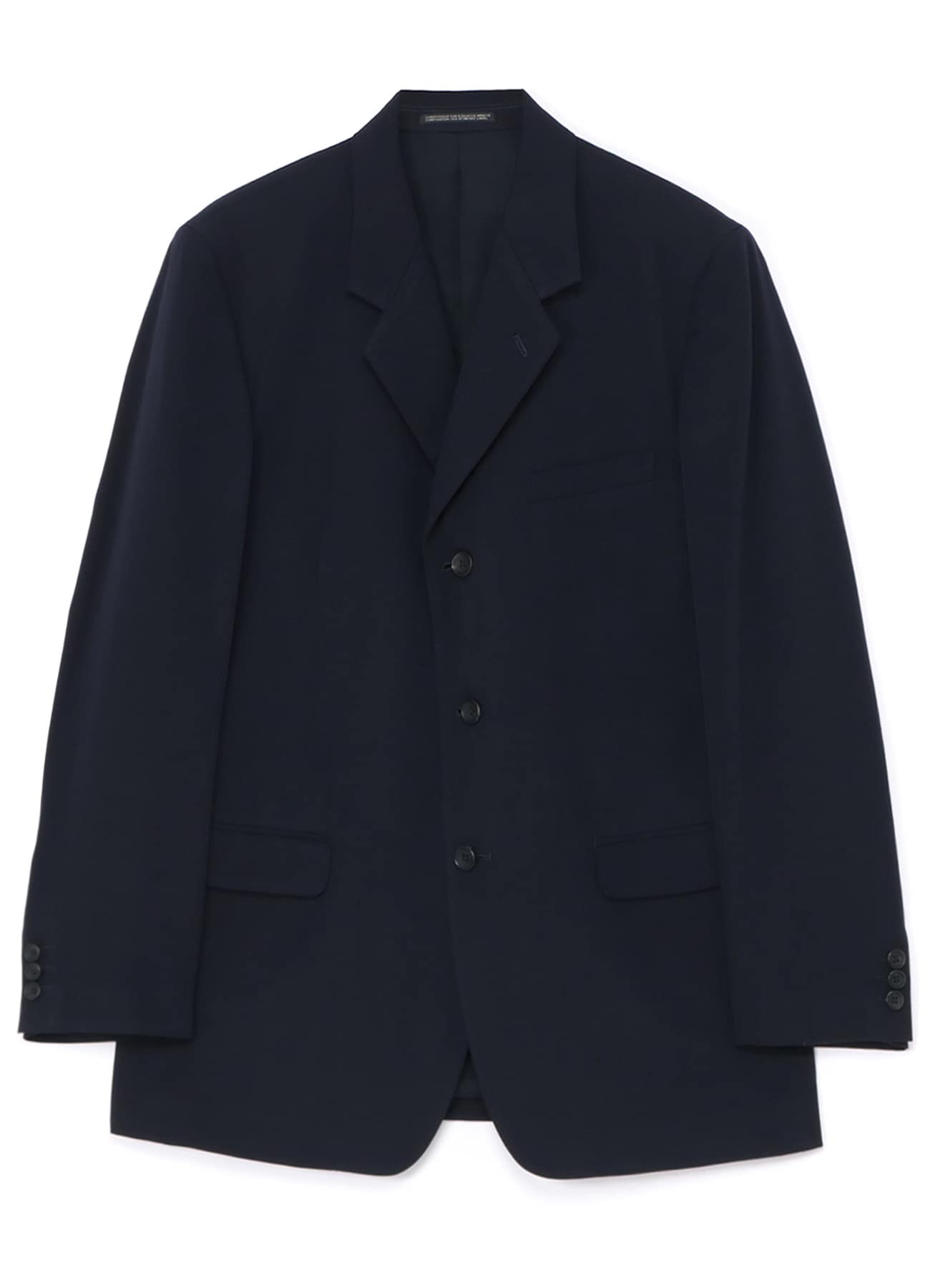Yohji Yamamoto ヨジヤマモト　blazer jacket suitカラーブラック