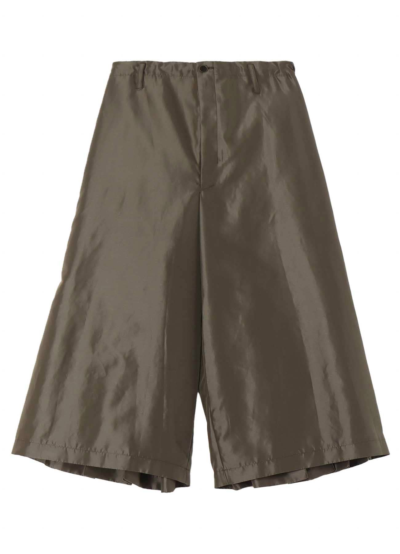 【10/12 10:00 Release】【PIECE UNIQUE/AOYAMA】Ny TWILL KHAKI PLEATS HALF PANTS