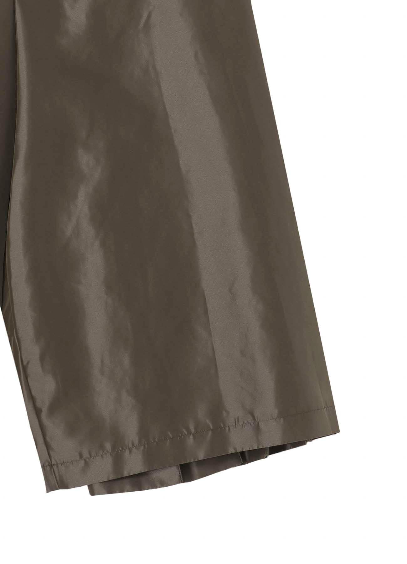 【10/12 10:00 Release】【PIECE UNIQUE/AOYAMA】Ny TWILL KHAKI PLEATS HALF PANTS