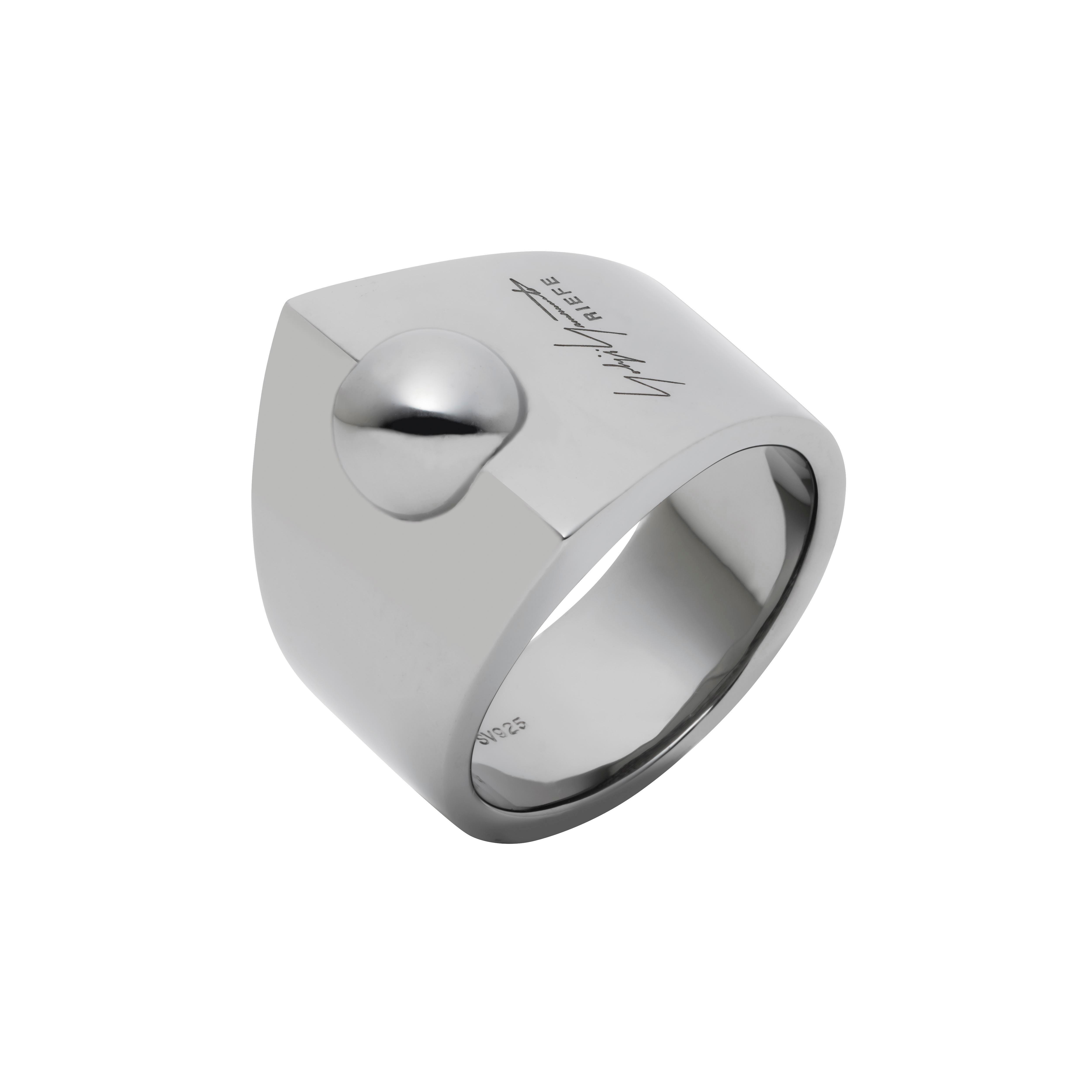 SILVER 925 SV KNUCKLE BALL RING SV