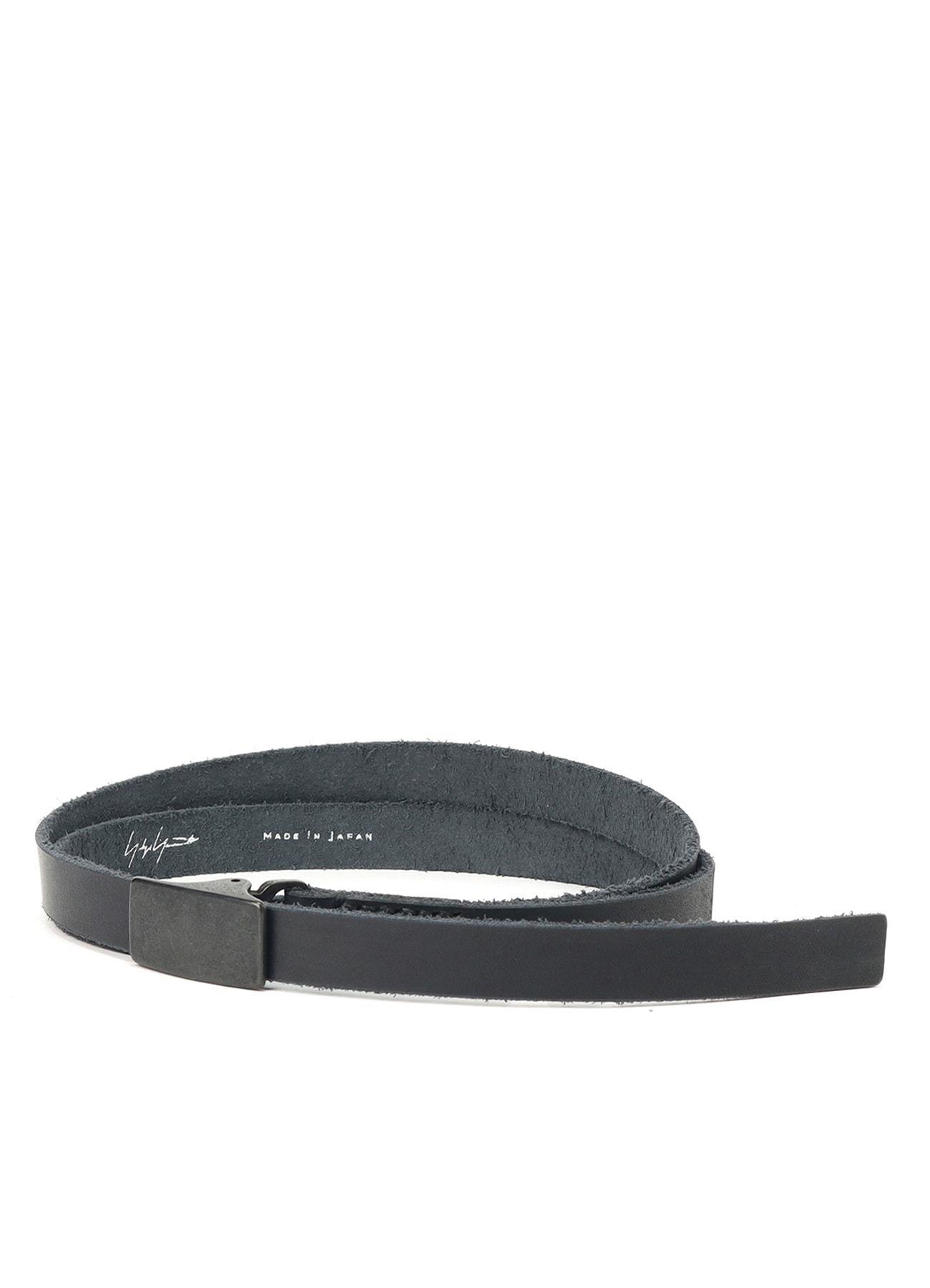 THICKNUME 18MM FREE BELT(M Brown): Yohji Yamamoto POUR HOMME｜THE 