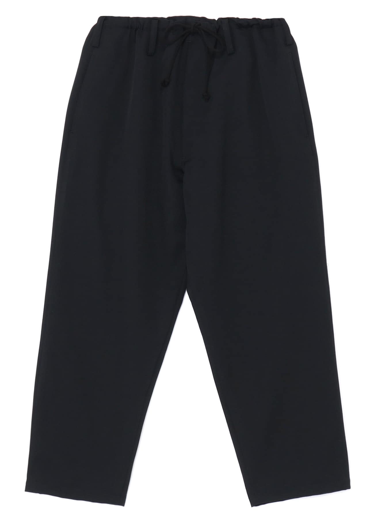 美品 ヨウジヤマモト Yohji Yamamoto パンツ ロングパンツ スラックスパンツ ストライプ ウール ボトムス レディース FQ-P01-204 2(M相当) ブラック約70cmヒップ