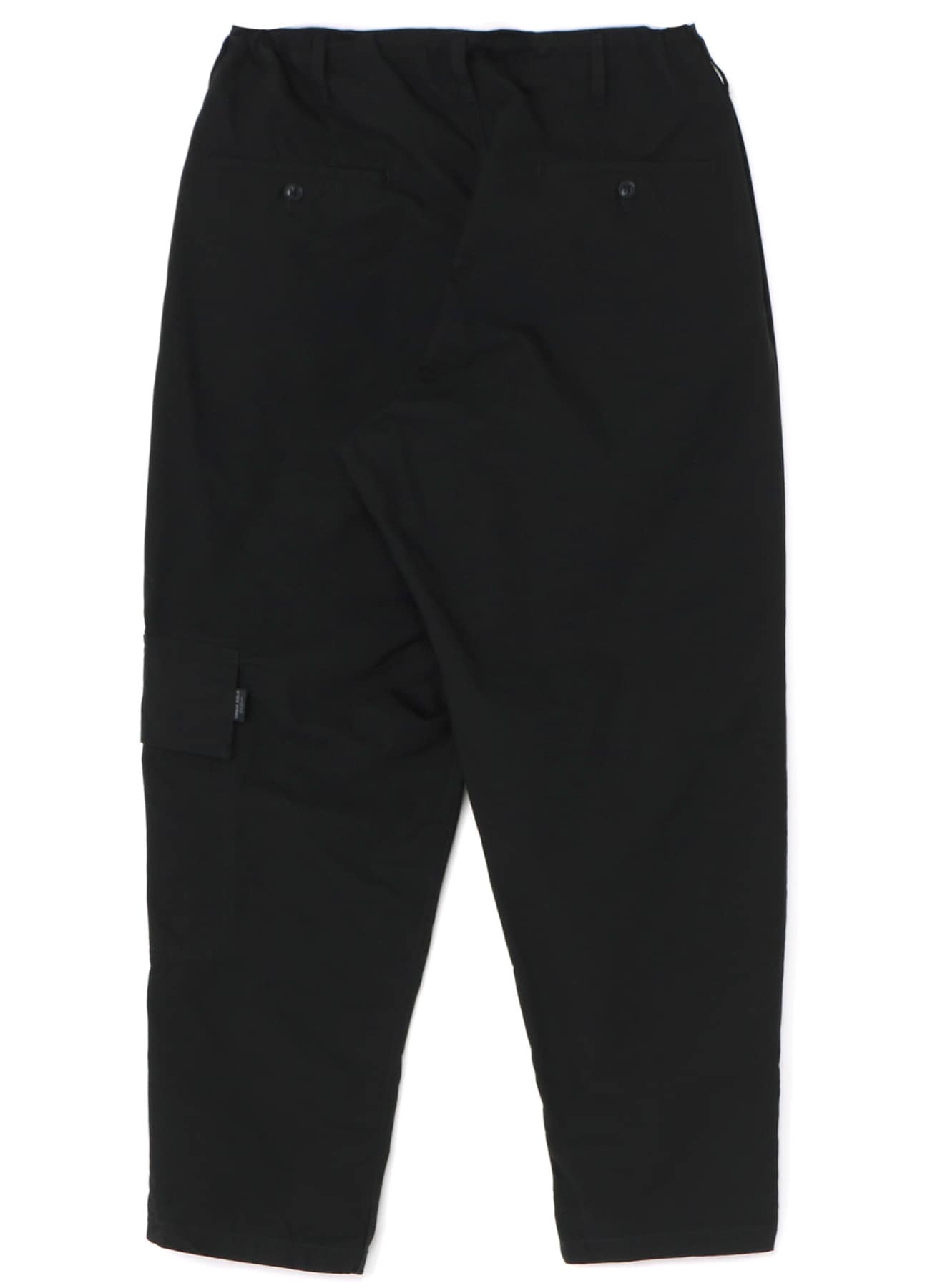 BLACK SCANDAL LIP A-SIDE TUCK PANTS