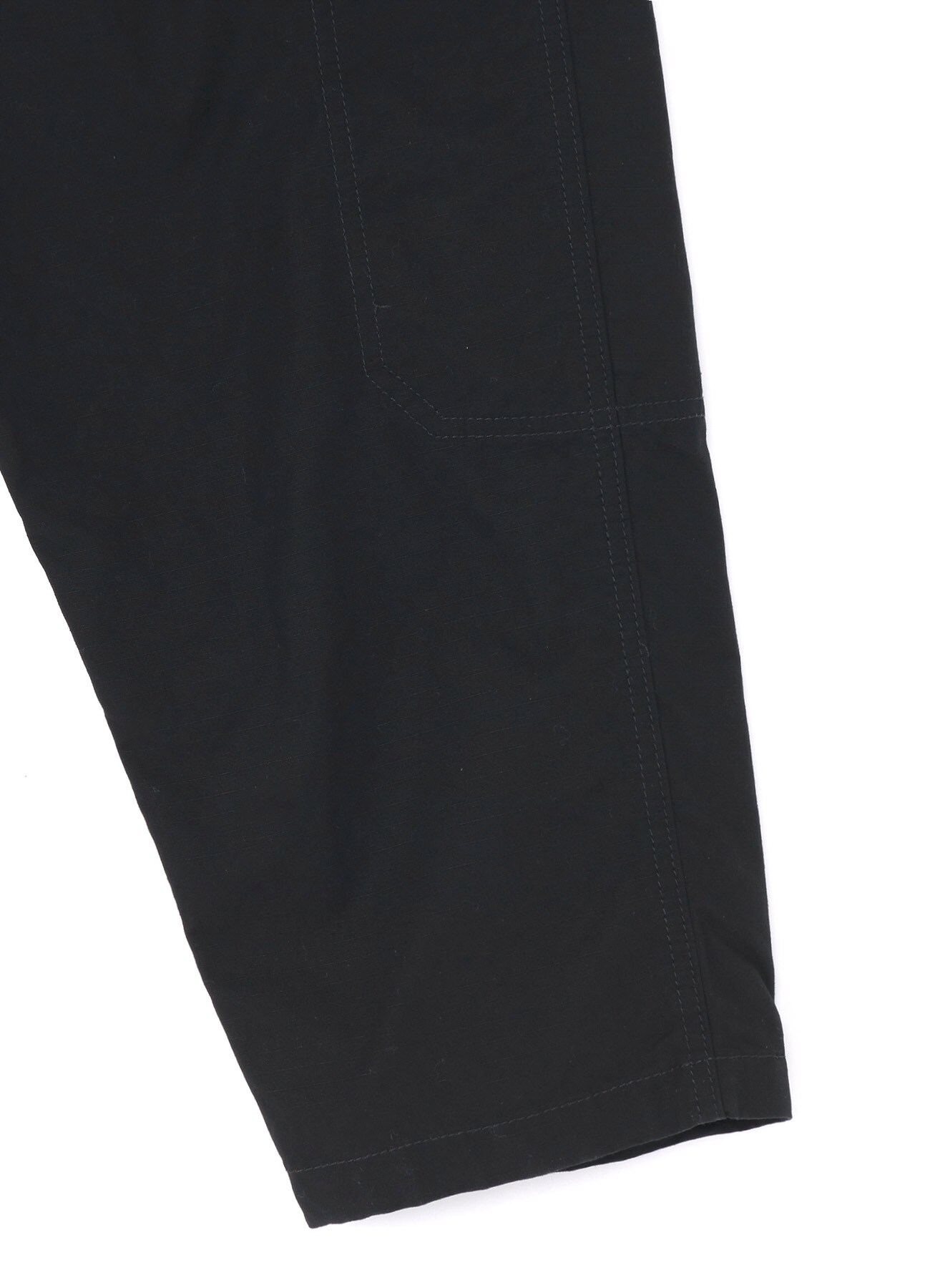 BLACK SCANDAL LIP A-SIDE TUCK PANTS