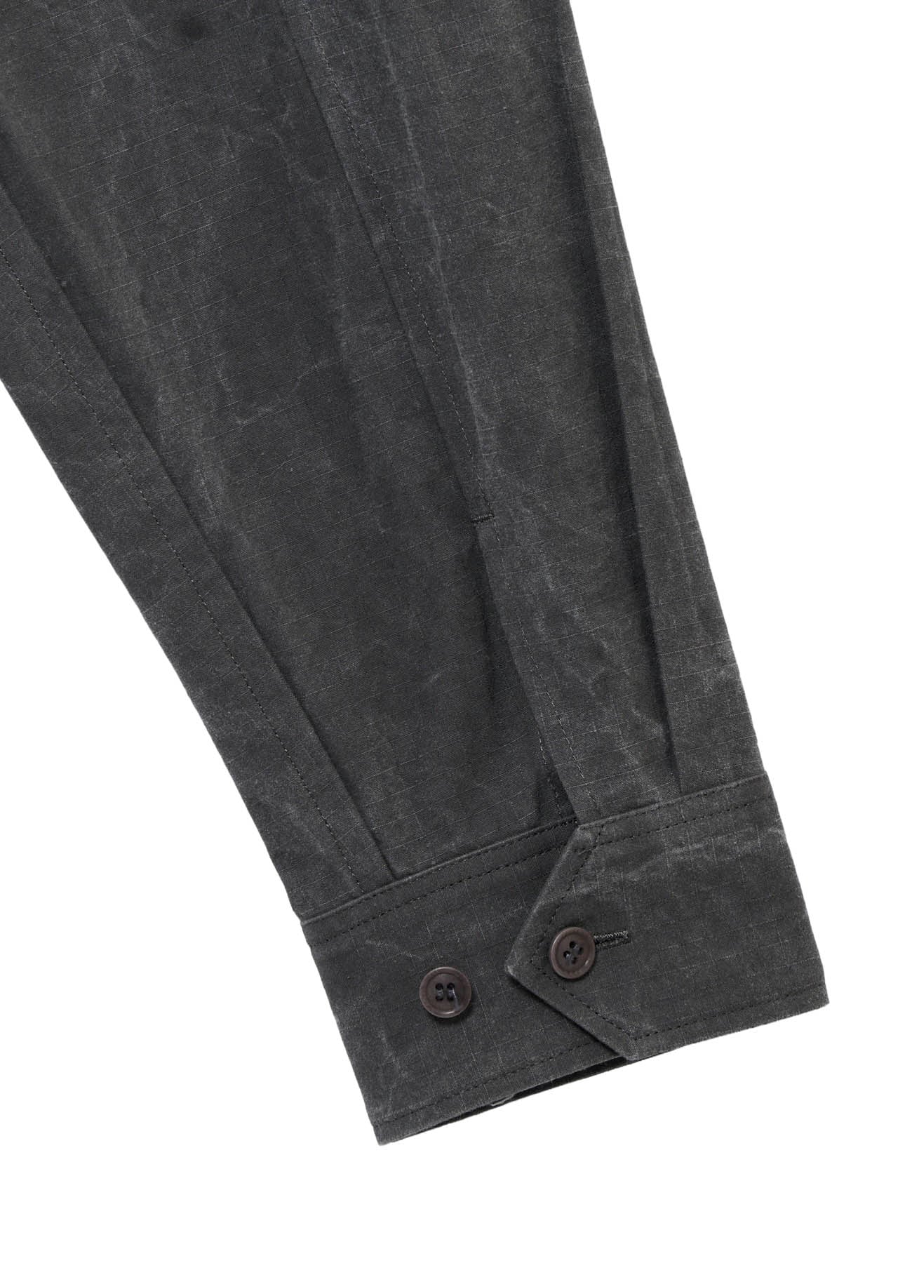 <PIECE UNIQUE>C/PIP PIGMENT  PANEL COLLAR BELT BLOUSE