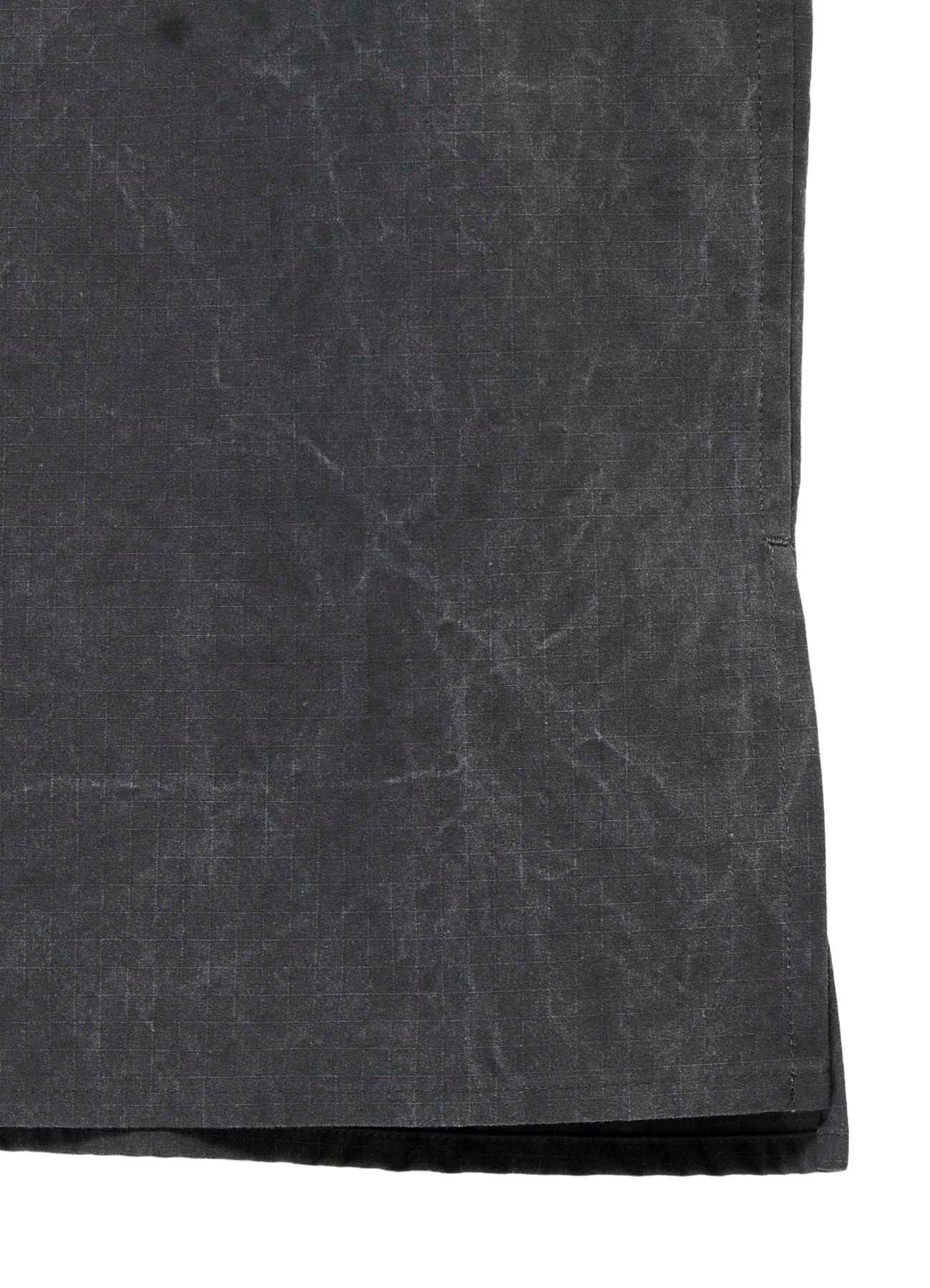 <PIECE UNIQUE>C/PIP PIGMENT  PANEL COLLAR BELT BLOUSE