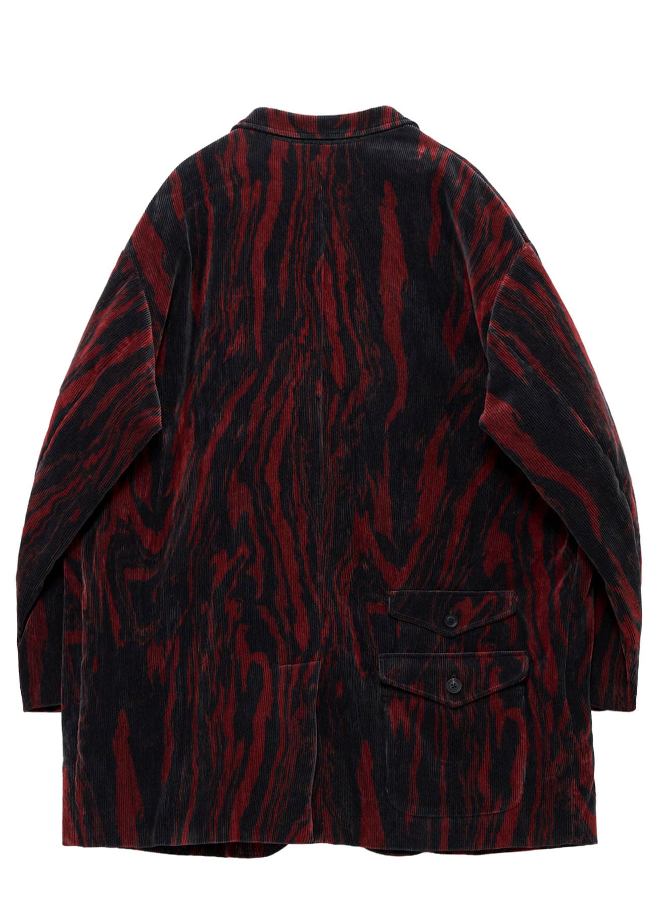 <PIECE UNIQUE>C/RY CORDUROY INK MARBLING DYED PADDED JACKET