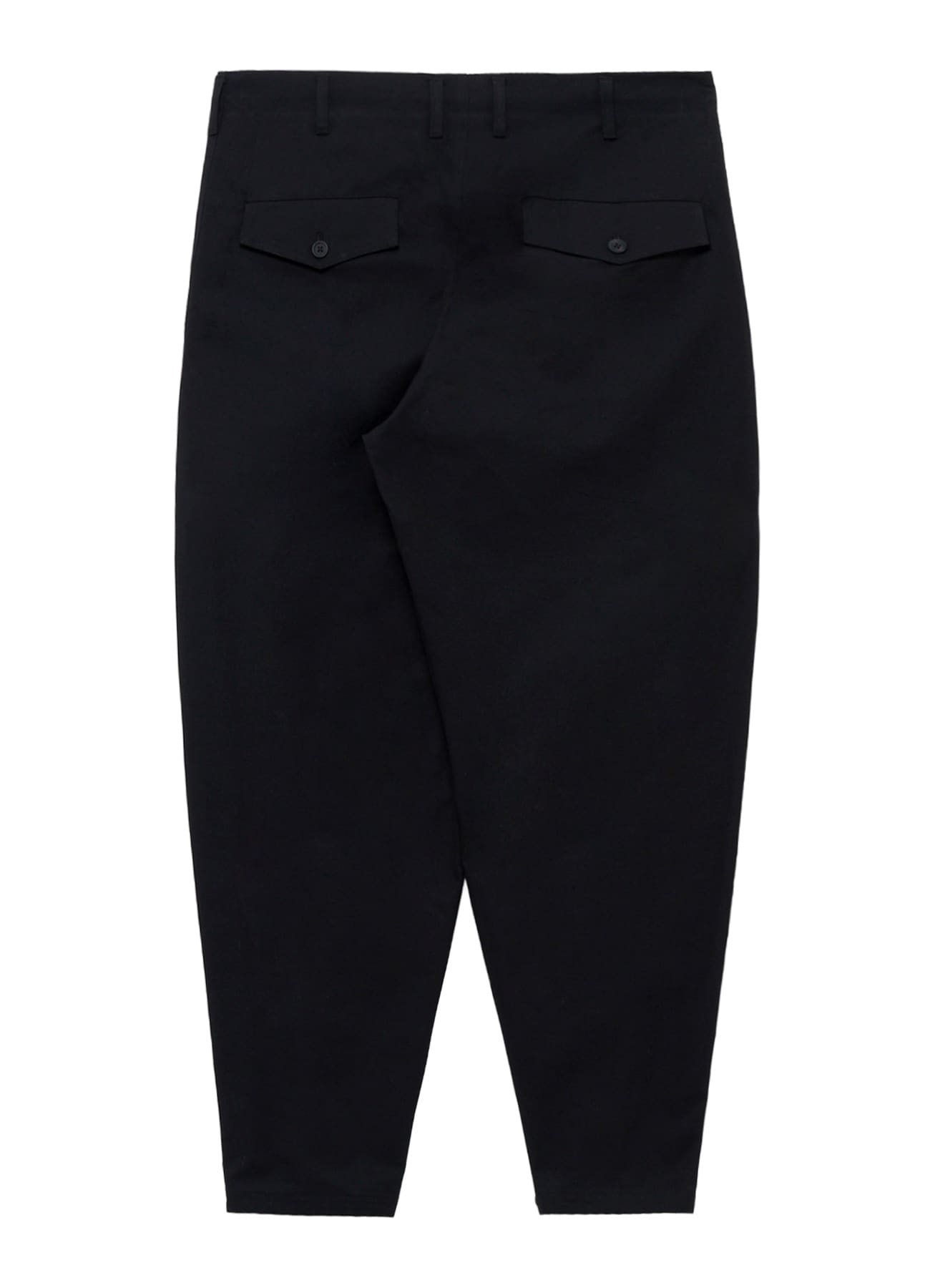 <PIECE UNIQUE>C/CANVAS HEM SLIT BUTTON PANTS