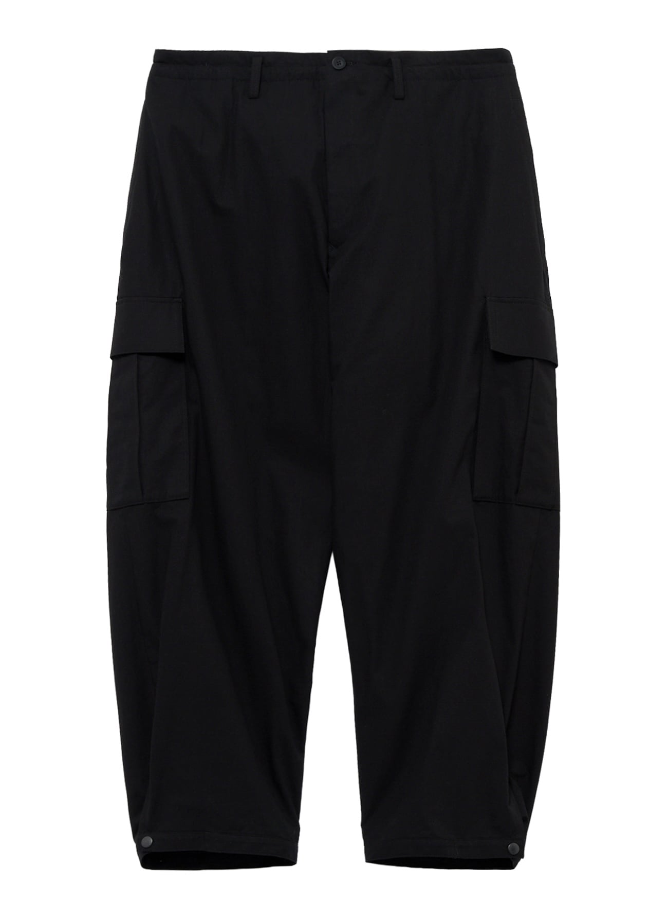 <PIECE UNIQUE>C/RIP STOP HEM SLIM CUFF BELT PANTS