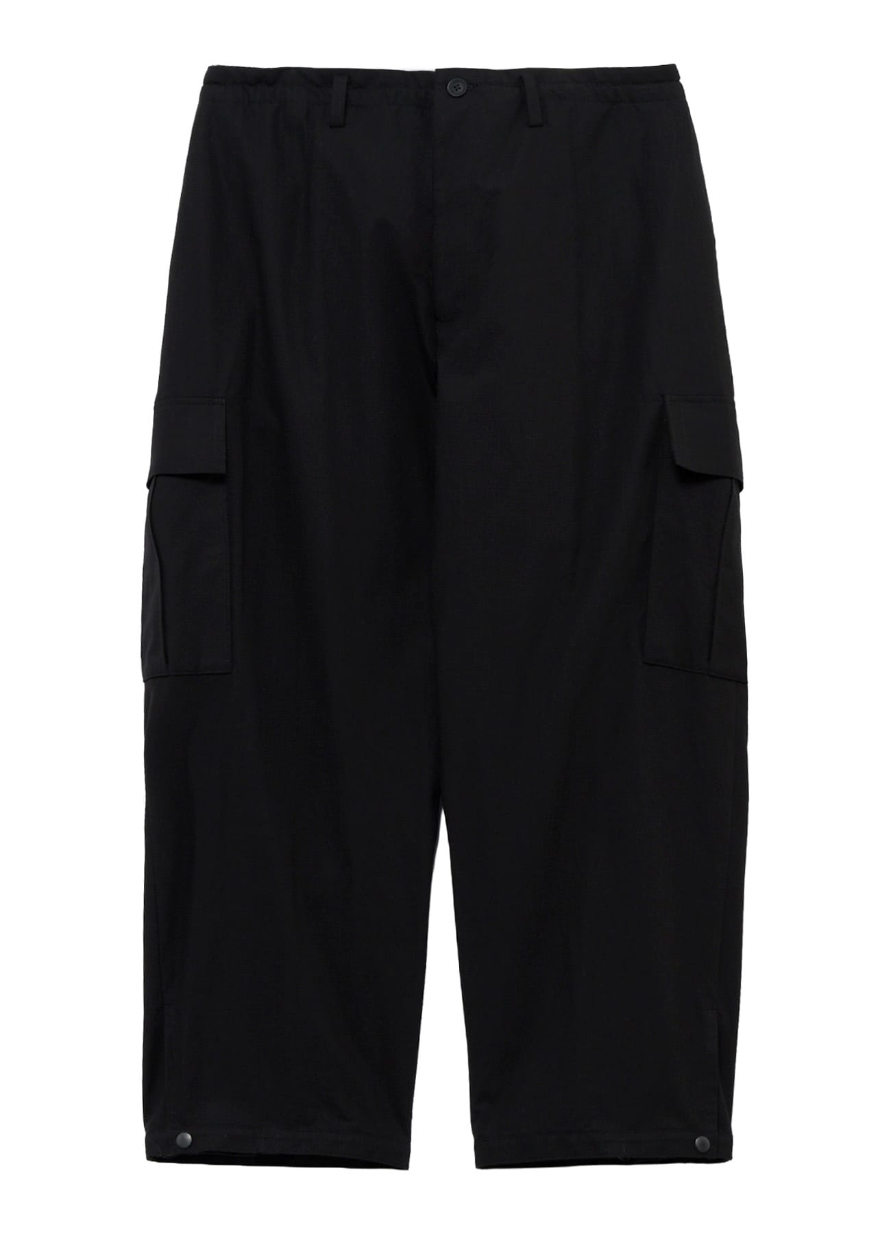 <PIECE UNIQUE>C/RIP STOP HEM SLIM CUFF BELT PANTS