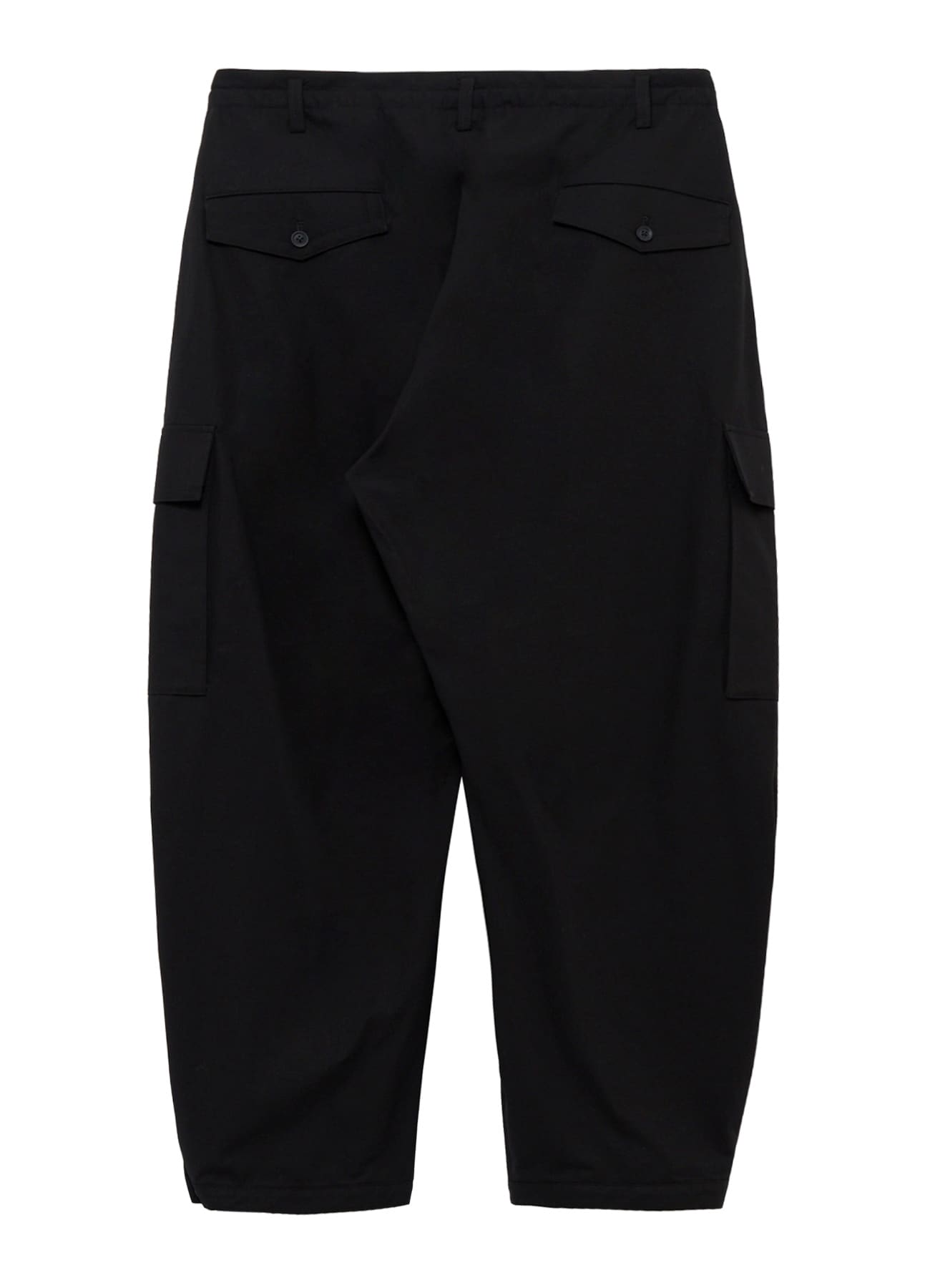 <PIECE UNIQUE>C/RIP STOP HEM SLIM CUFF BELT PANTS