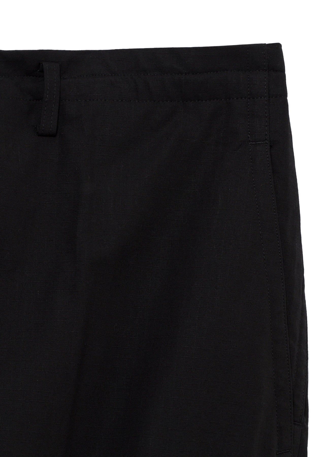 <PIECE UNIQUE>C/RIP STOP HEM SLIM CUFF BELT PANTS