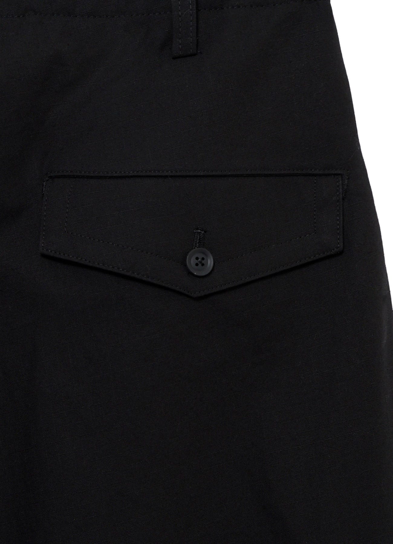 <PIECE UNIQUE>C/RIP STOP HEM SLIM CUFF BELT PANTS