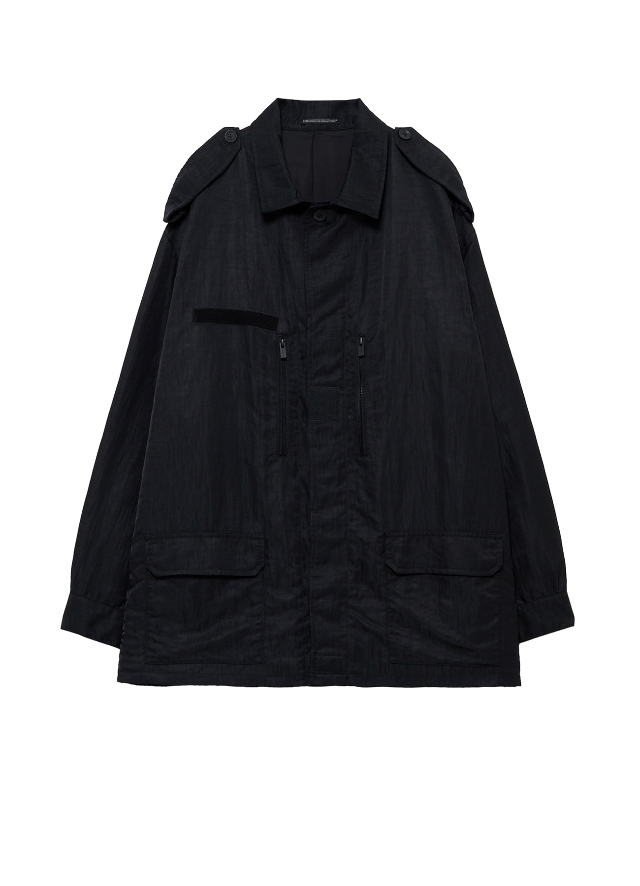 <PIECE UNIQUE>NY LIQUID DYED TWILL ARMY BLOUSON