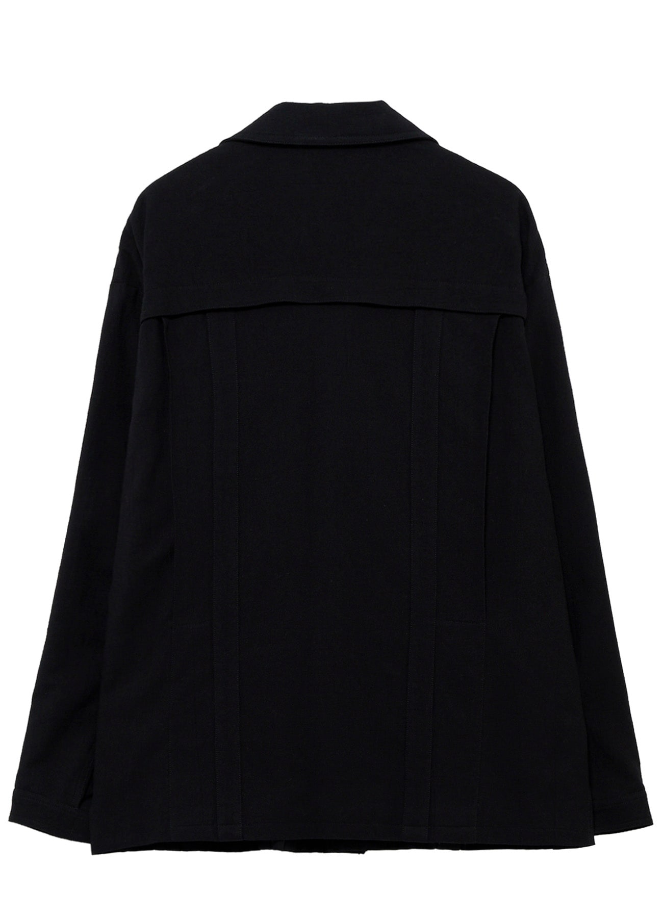 <PIECE UNIQUE>C/BAMBOO TWILL YOEK PANEL BLOUSON