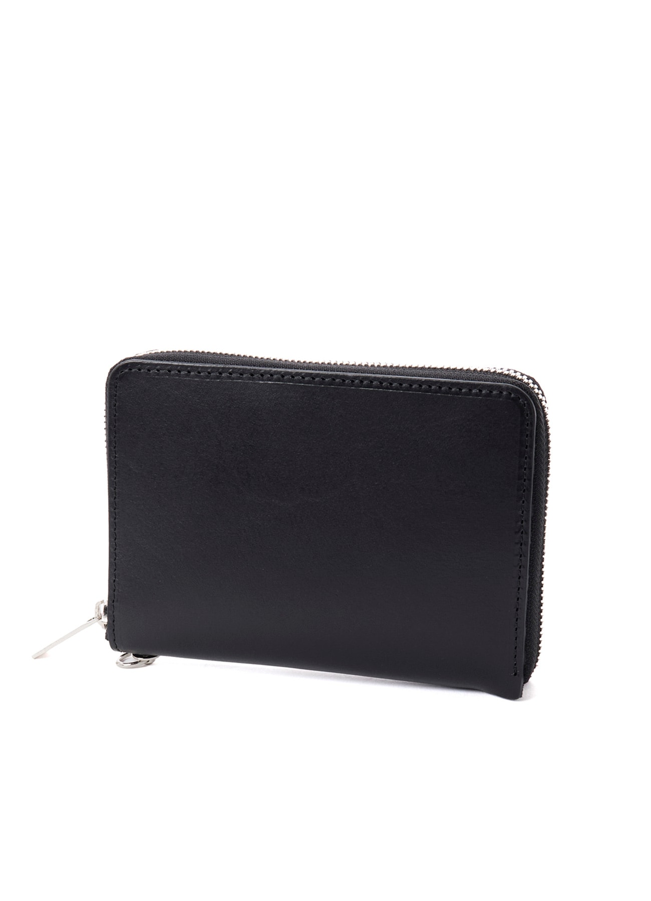 UNFINISHED LEATHER ZIP WALLET S