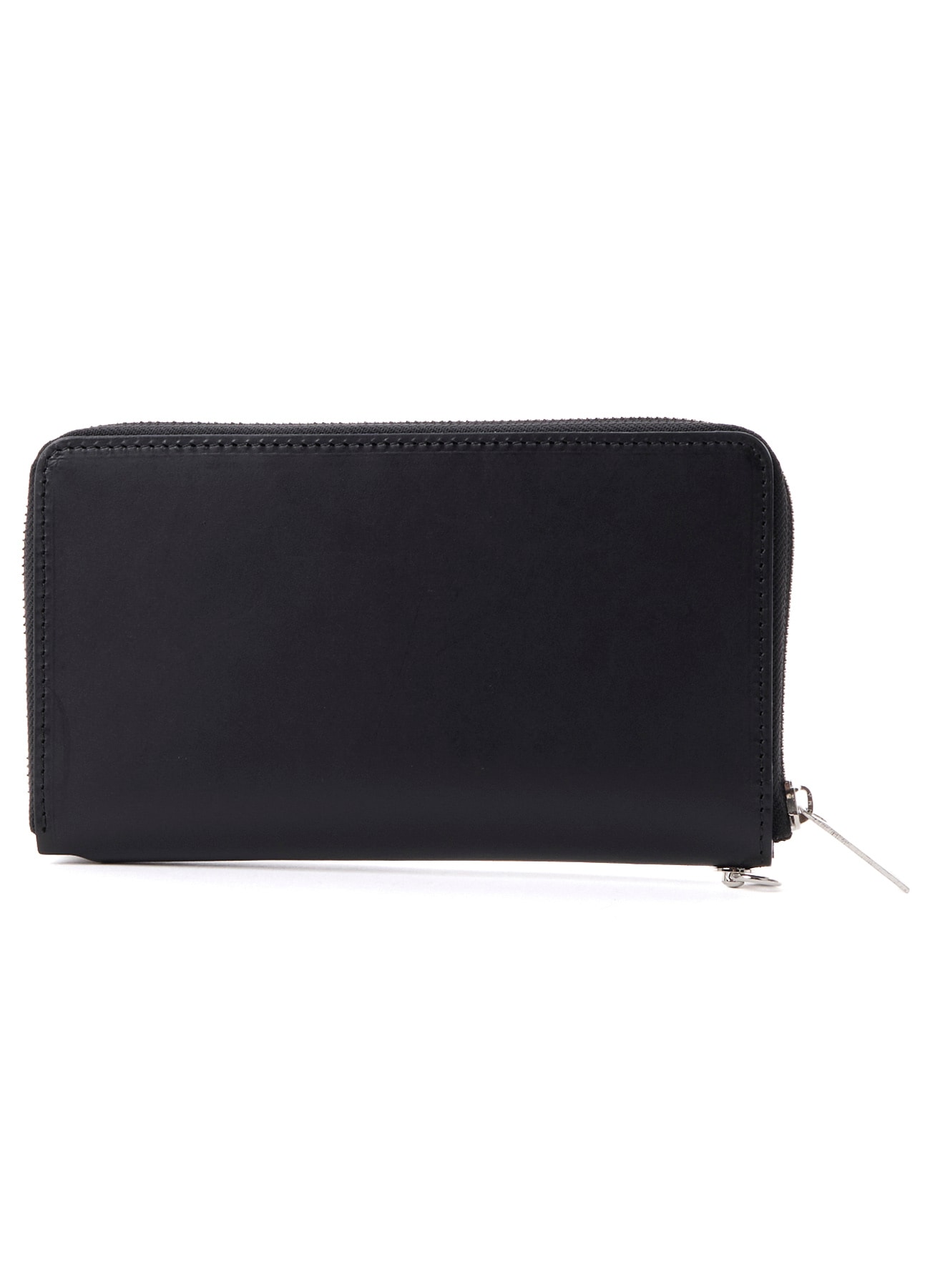 UNFINISHED LEATHER ZIP WALLET L